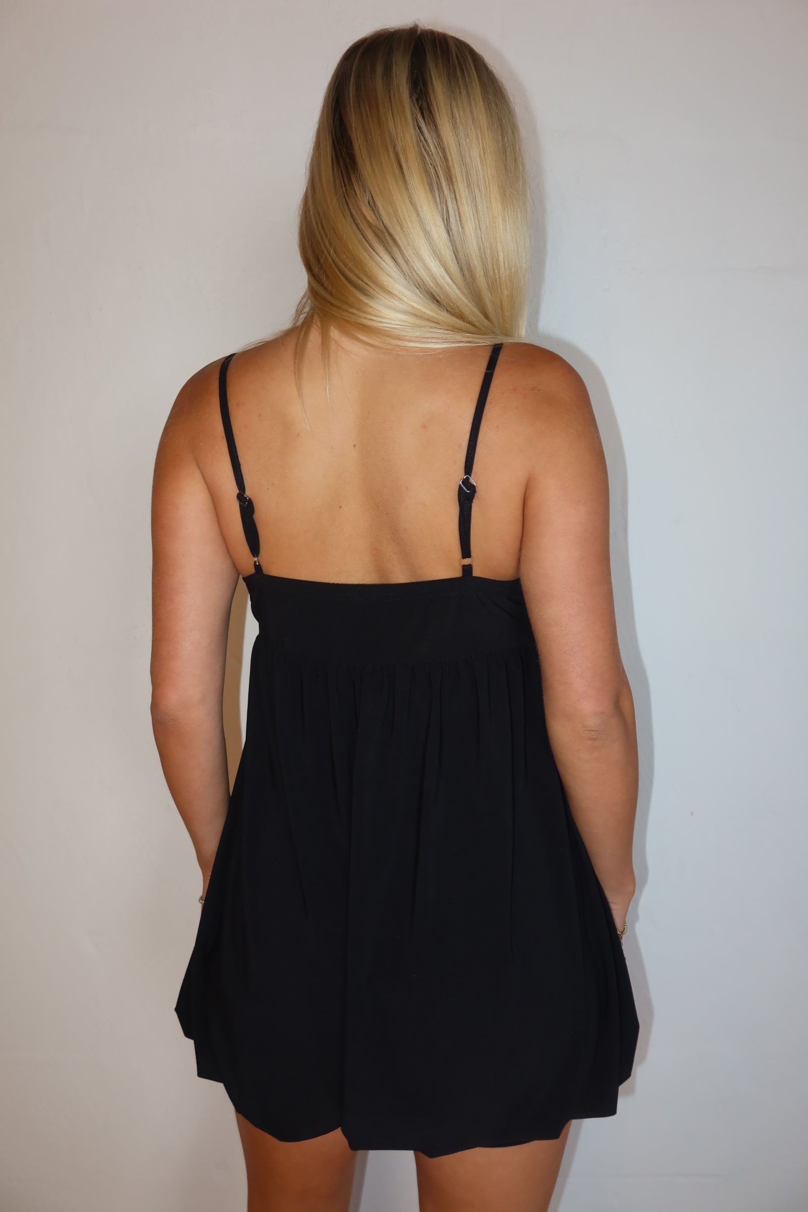 Babydoll Bubble Mini Dress S