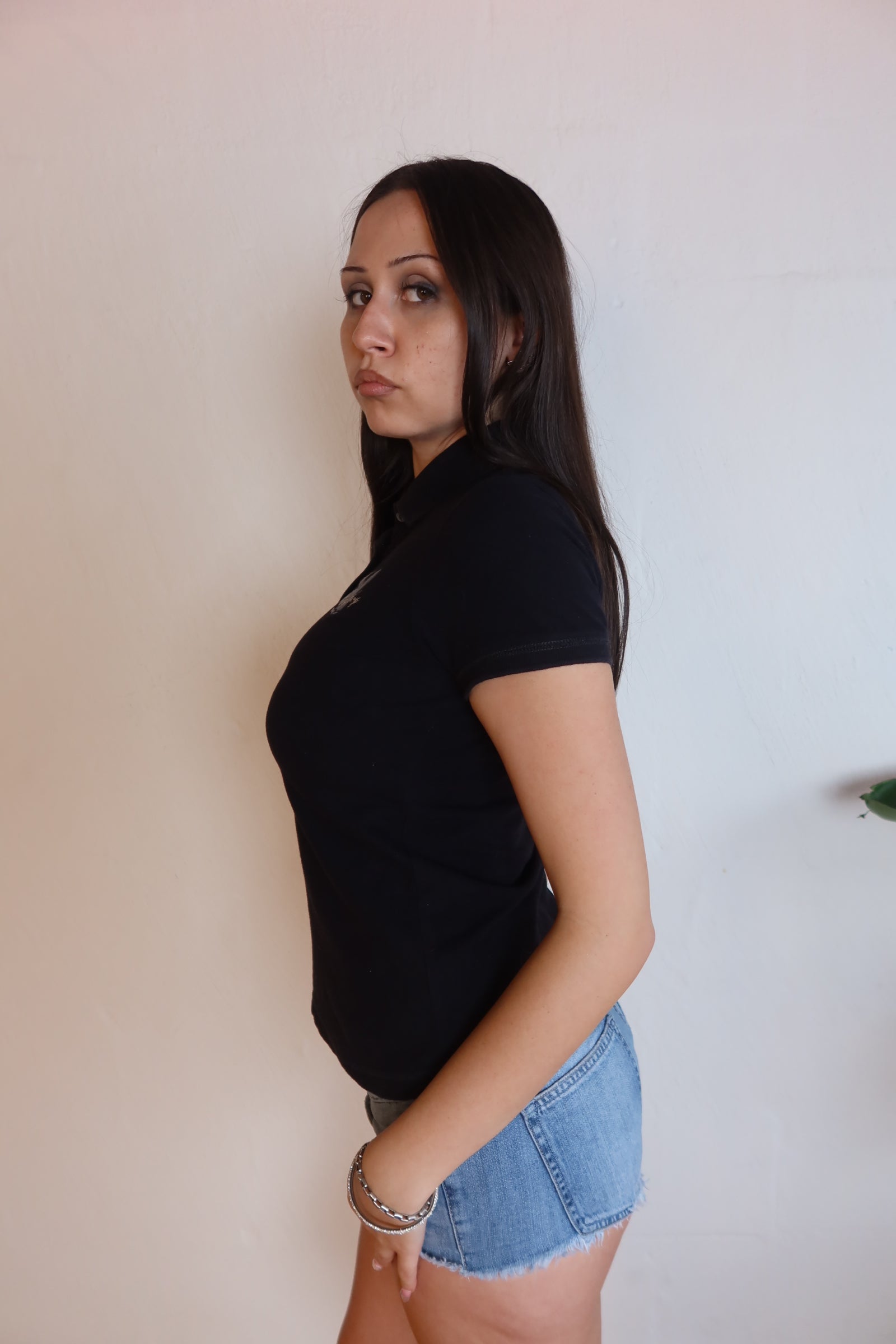 Playboy Black Polo Top S