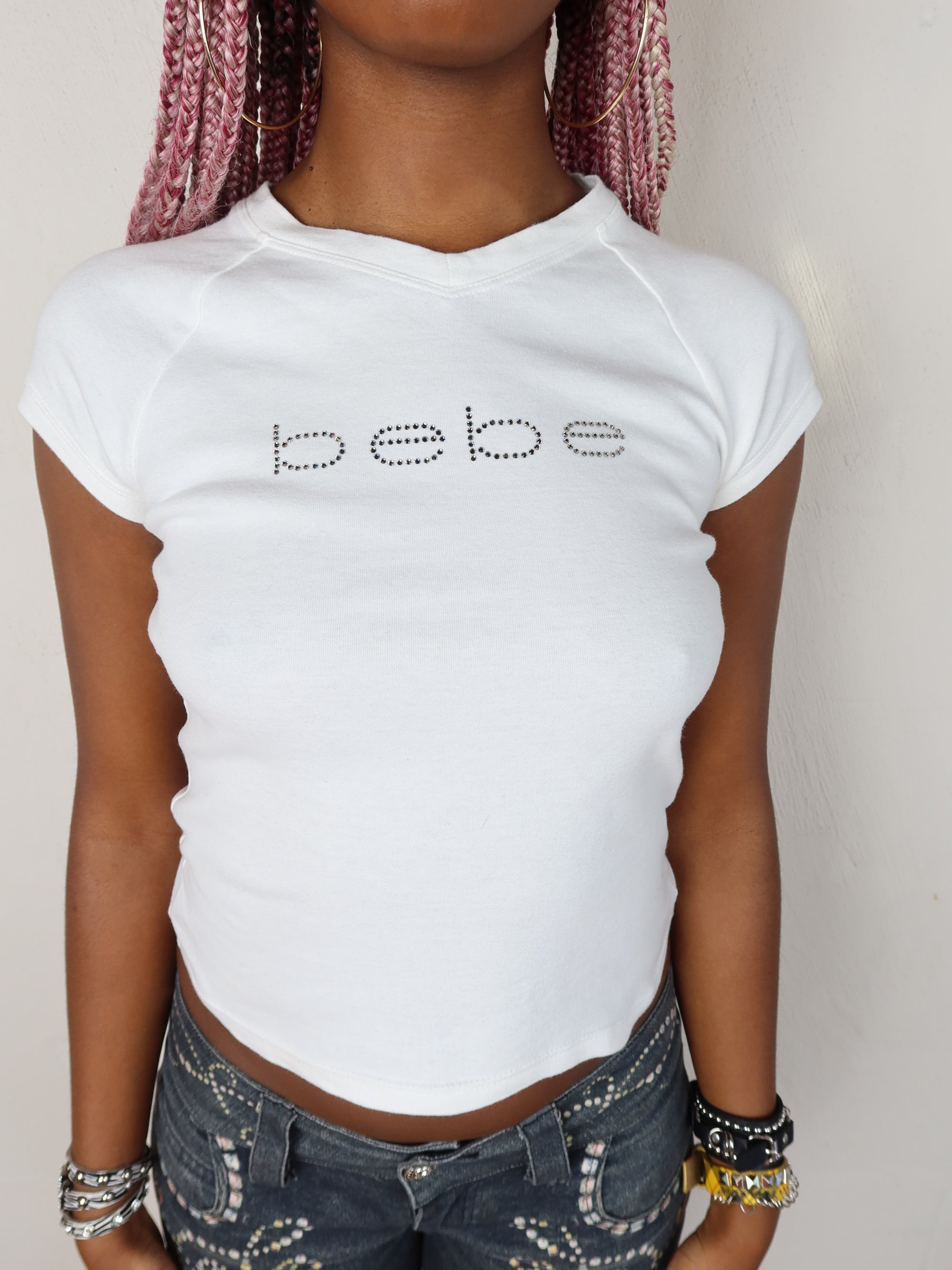 Y2K Bebe Tee S/M