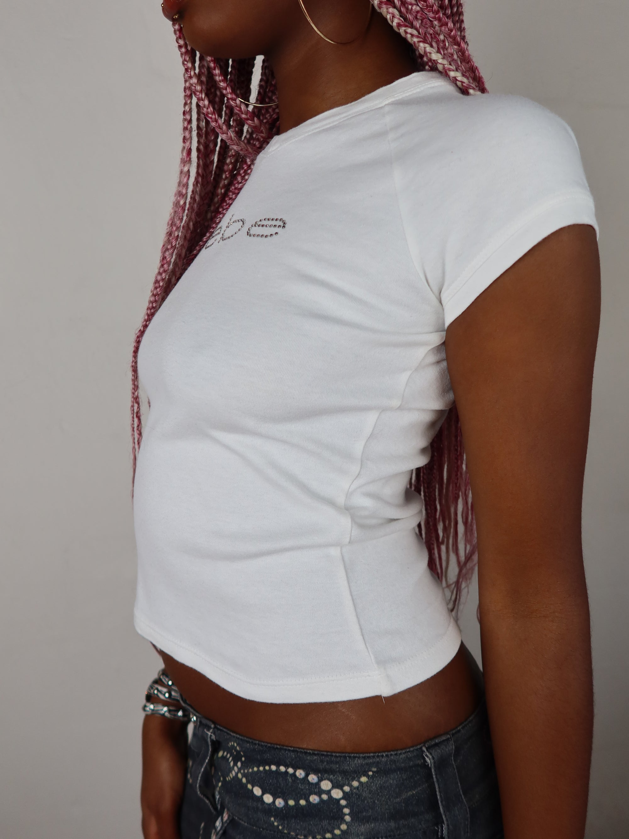 Y2K Bebe Tee S/M