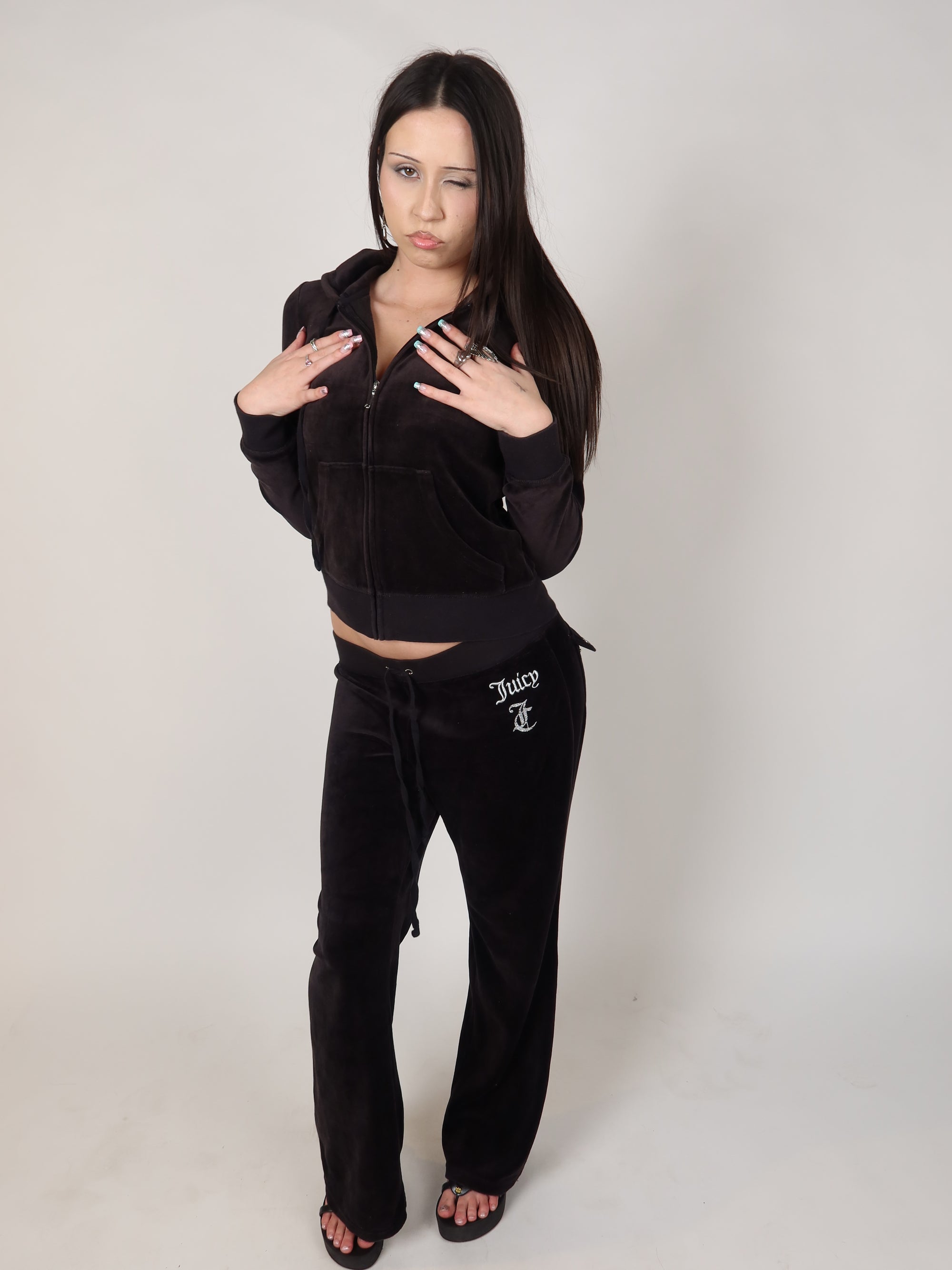 Juicy Velour Tracksuit Set M/L