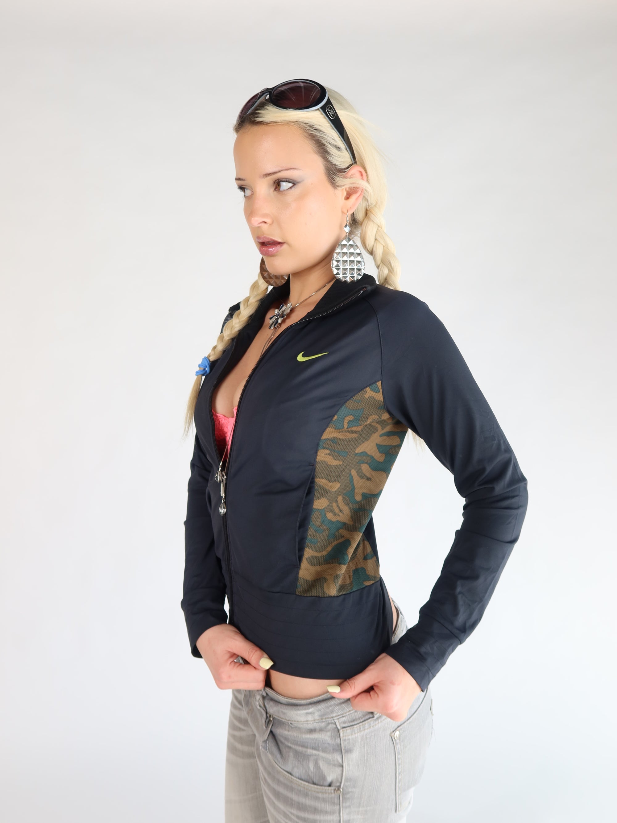 Nike Camo Zip Jacket S/M
