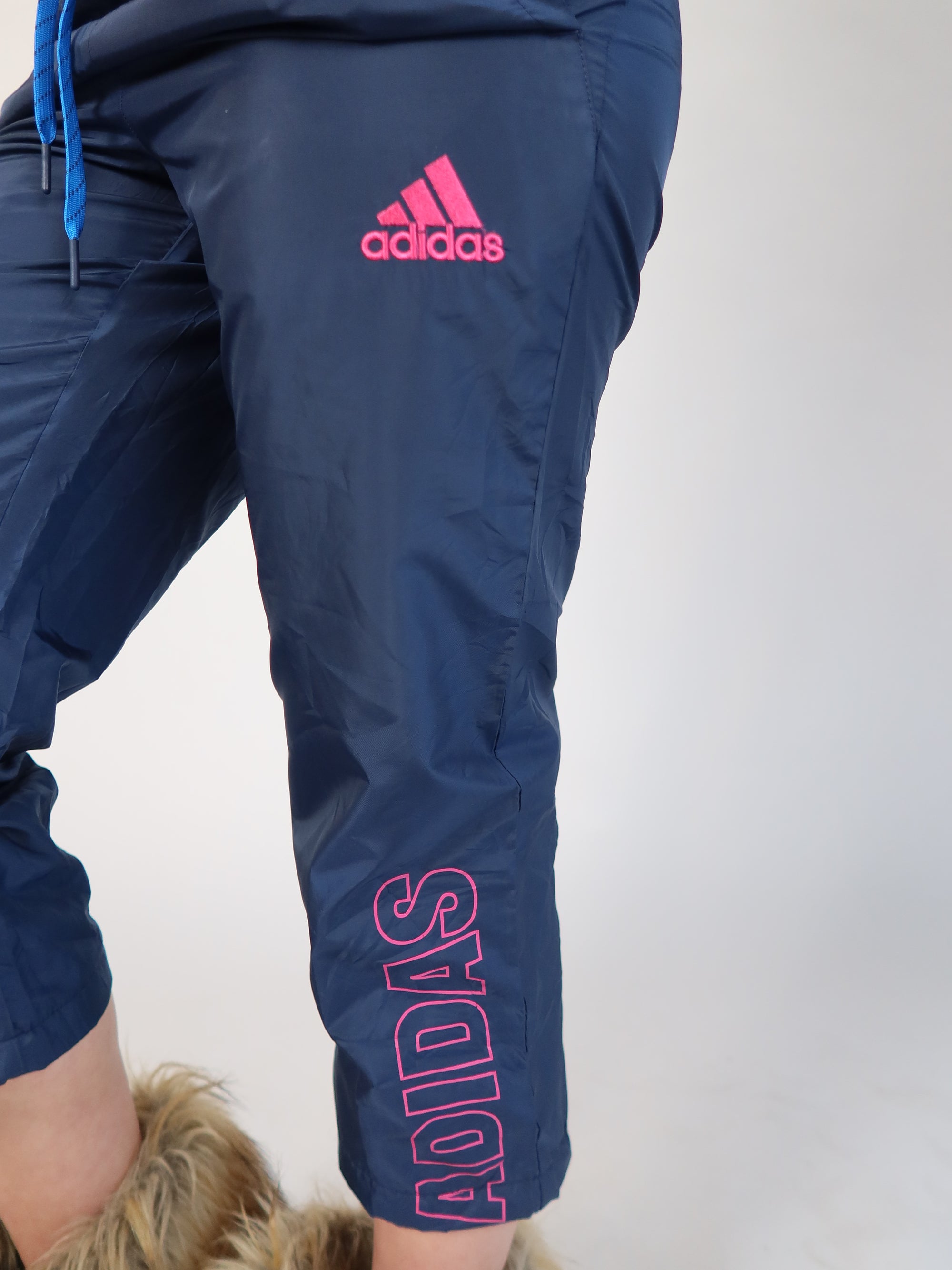 Adidas Navy Track Pants S