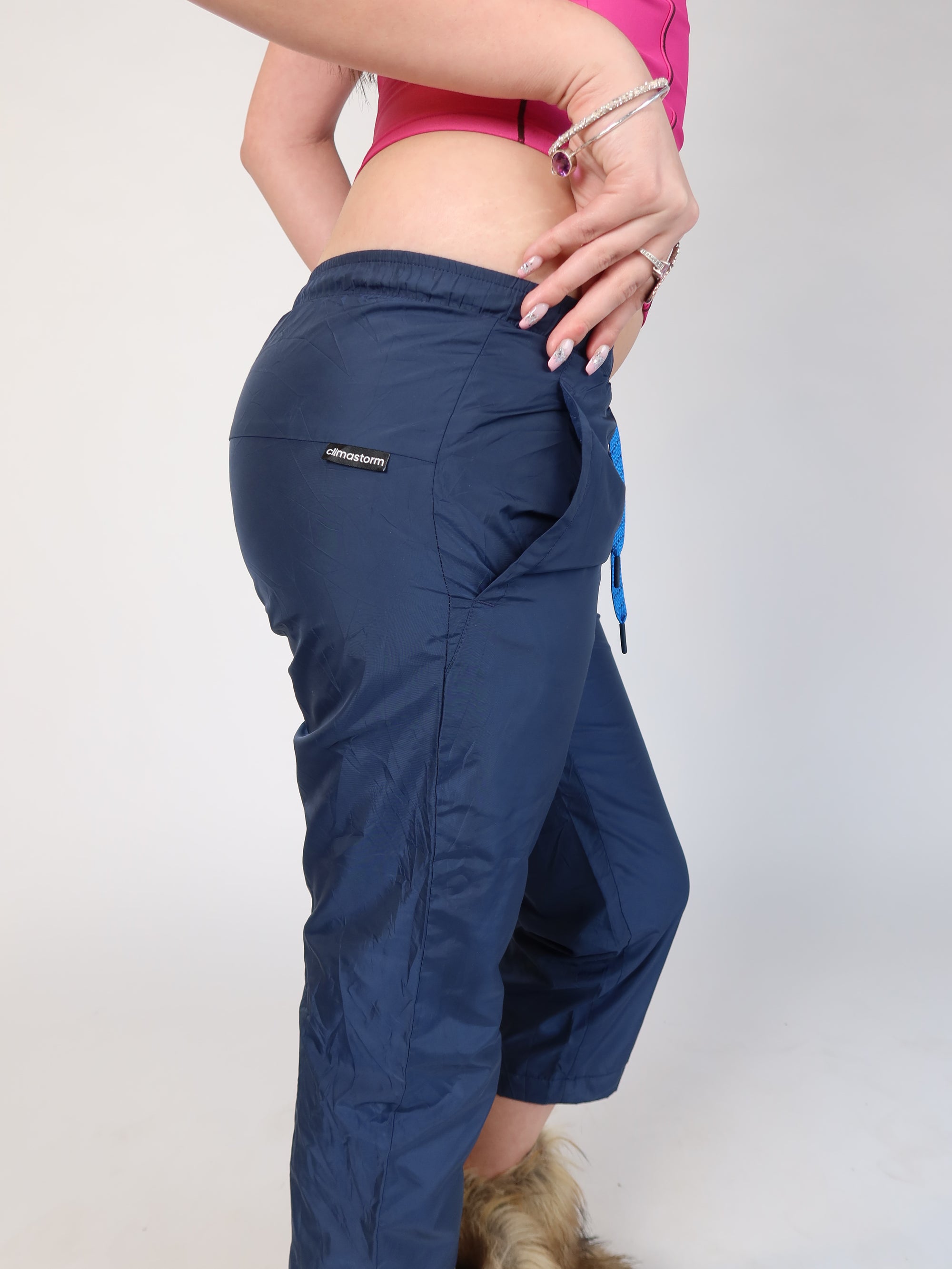 Adidas Navy Track Pants S