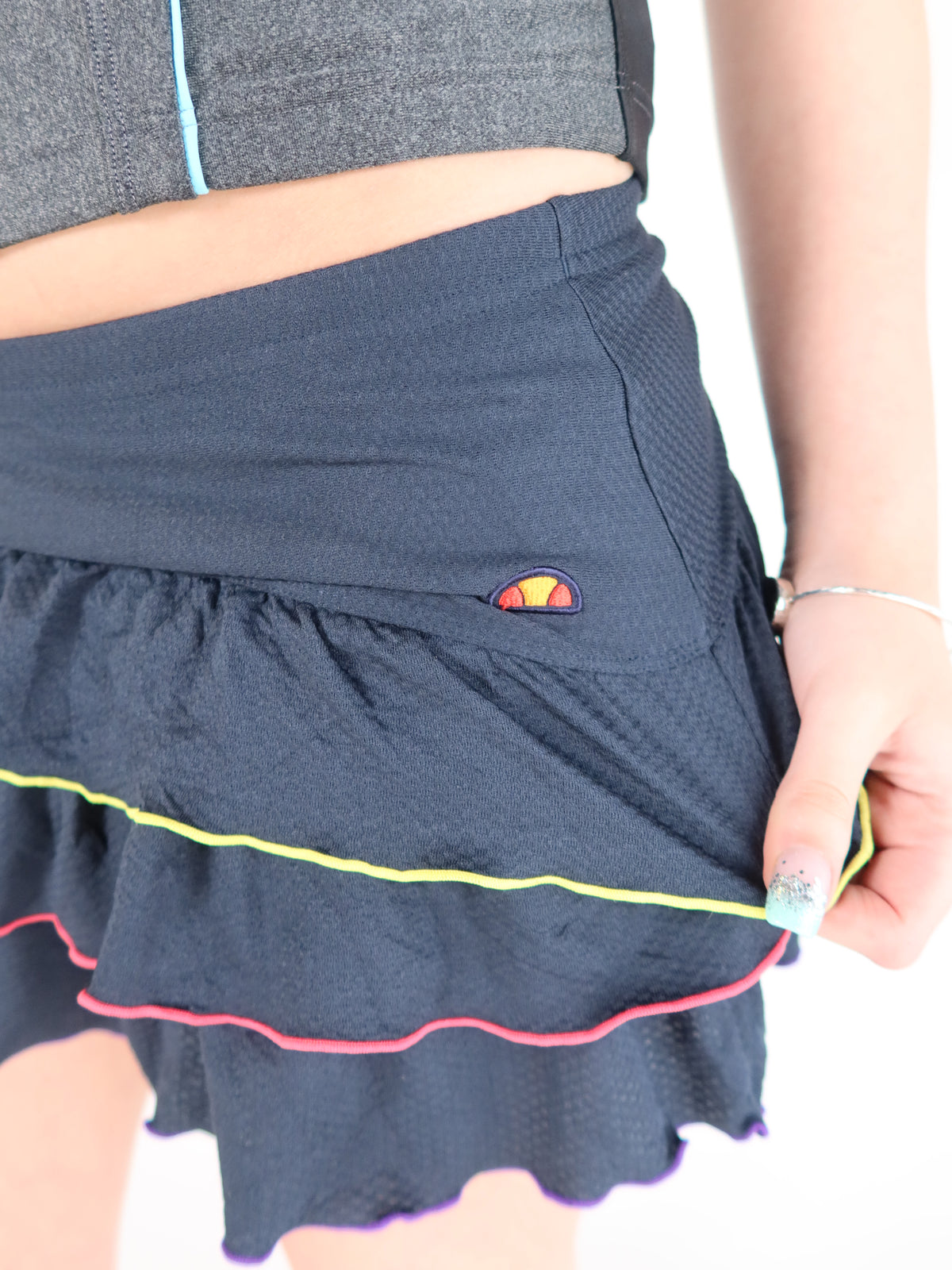Ellesse Ruffle Skirt S/M