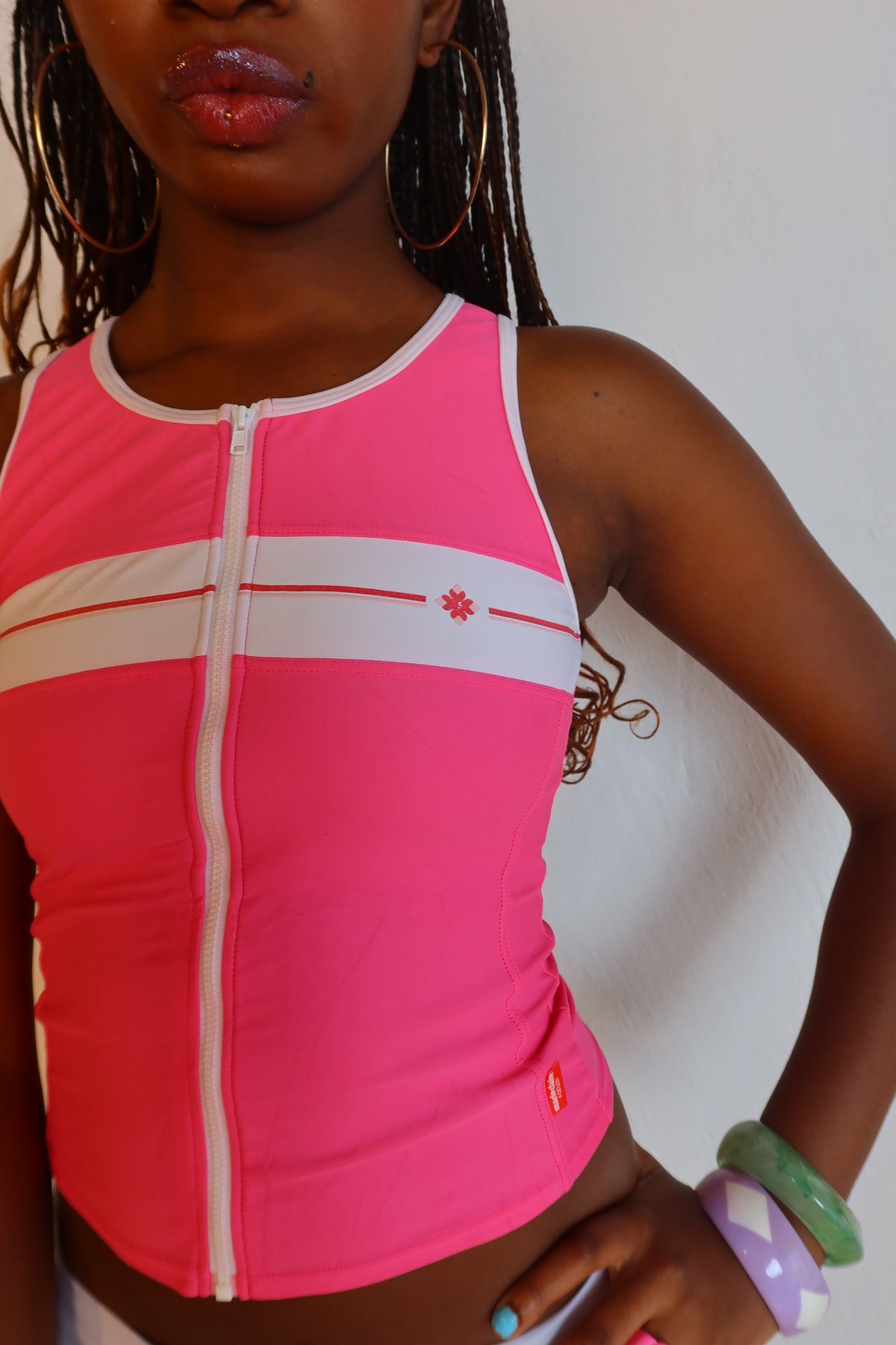 Y2K Sporty Tank S