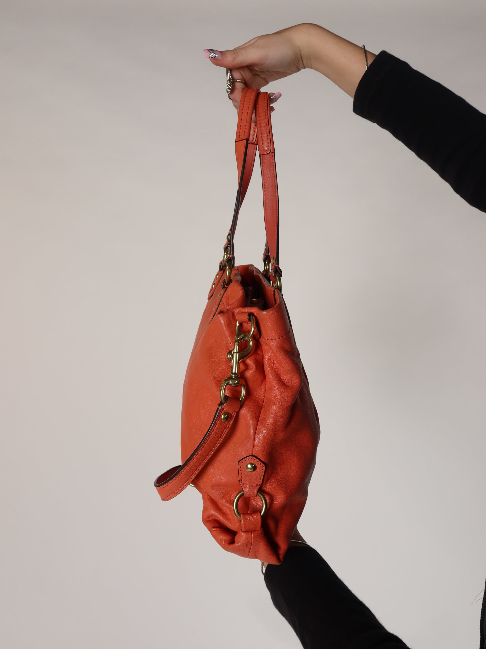Coach Coral Leather Bag