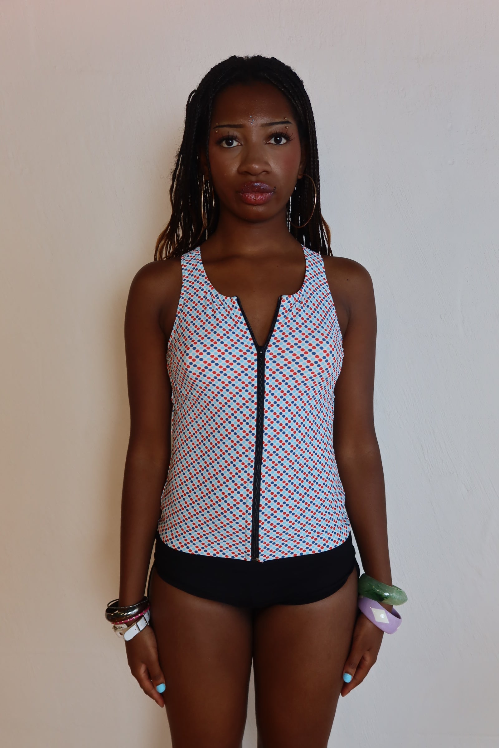 Y2K Sporty Tank S