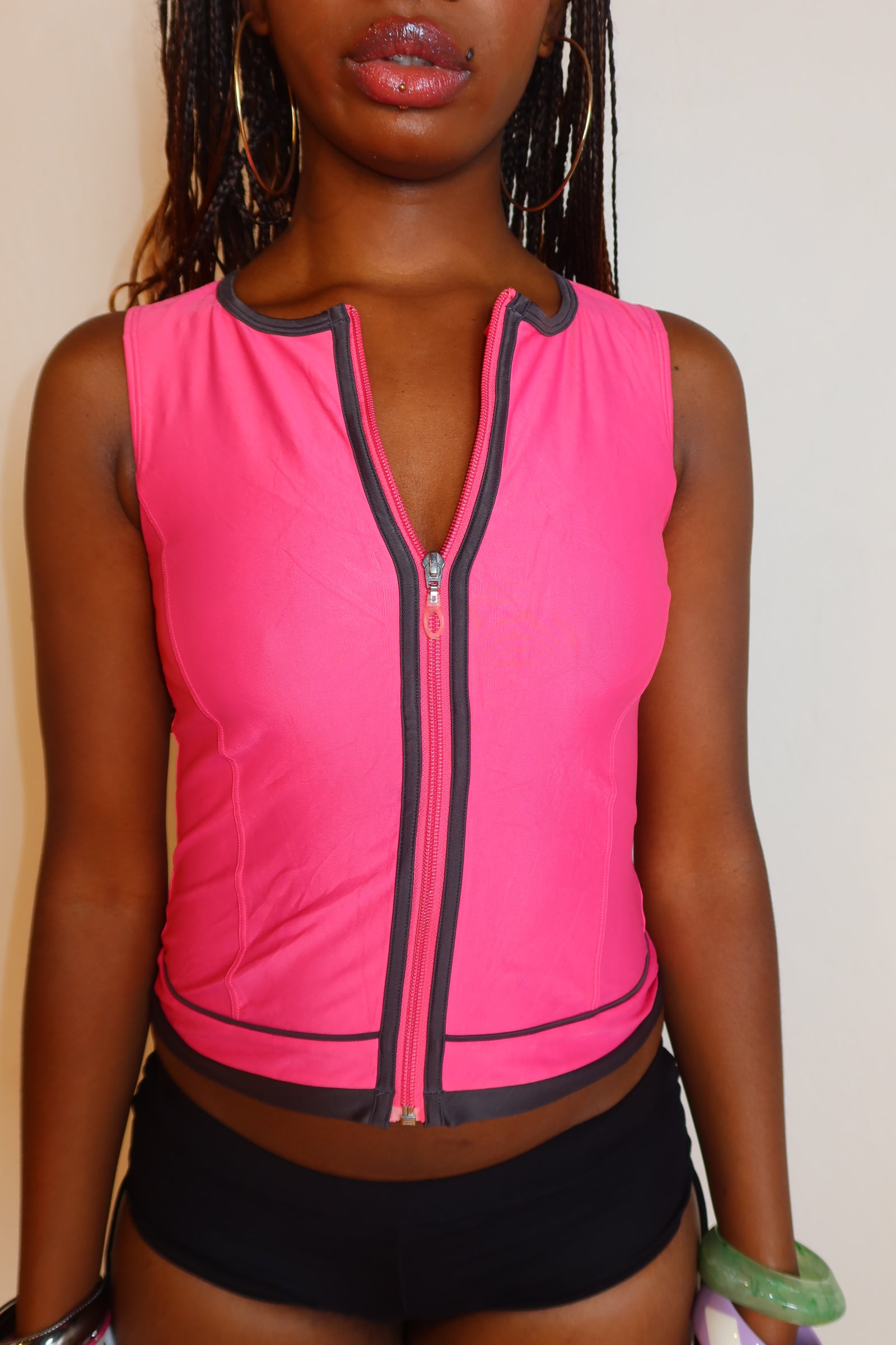 Y2K Sporty Tank S