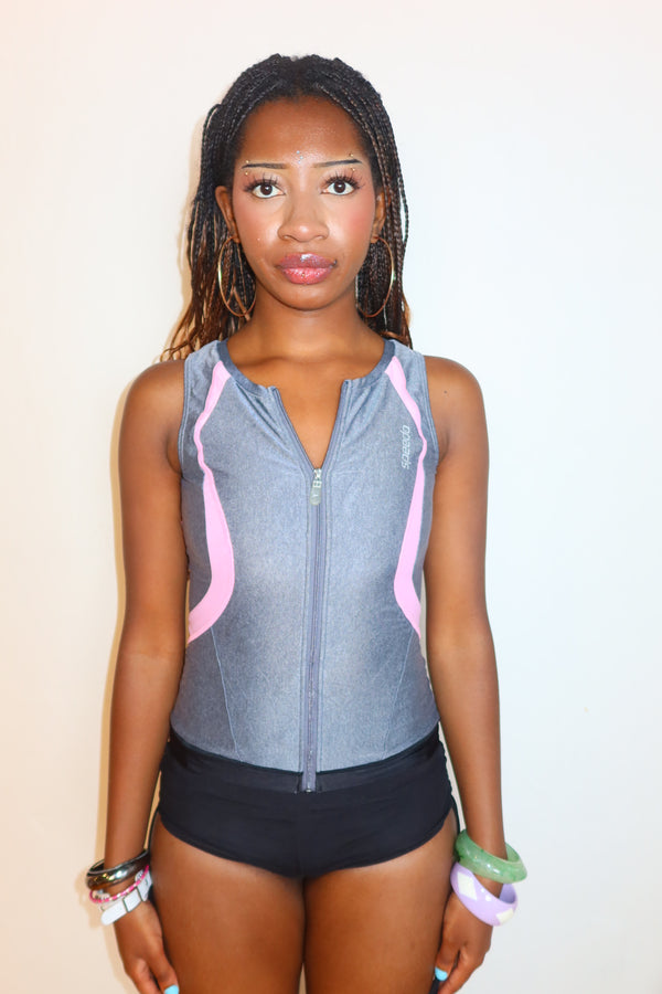 Y2K Sporty Tank S