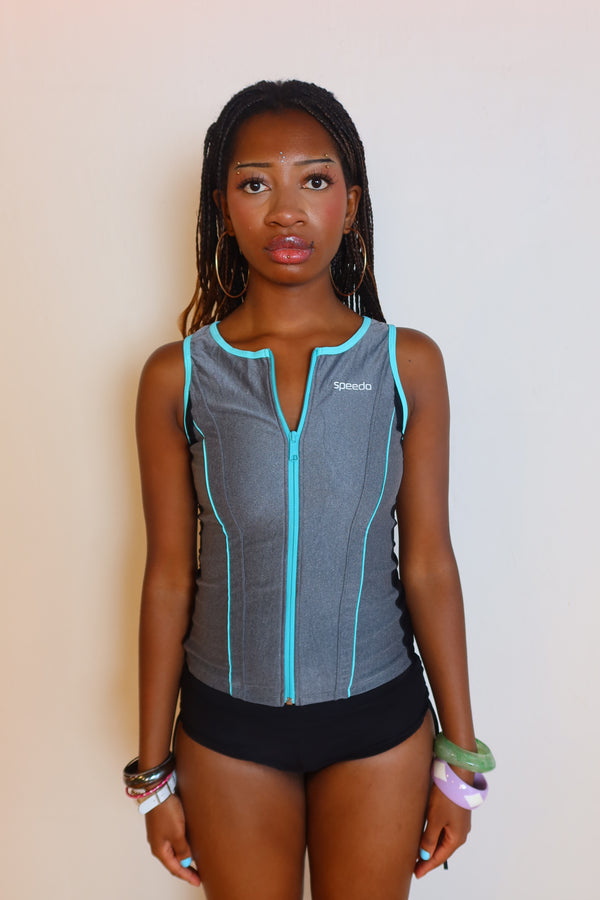 Y2K Sporty Tank S