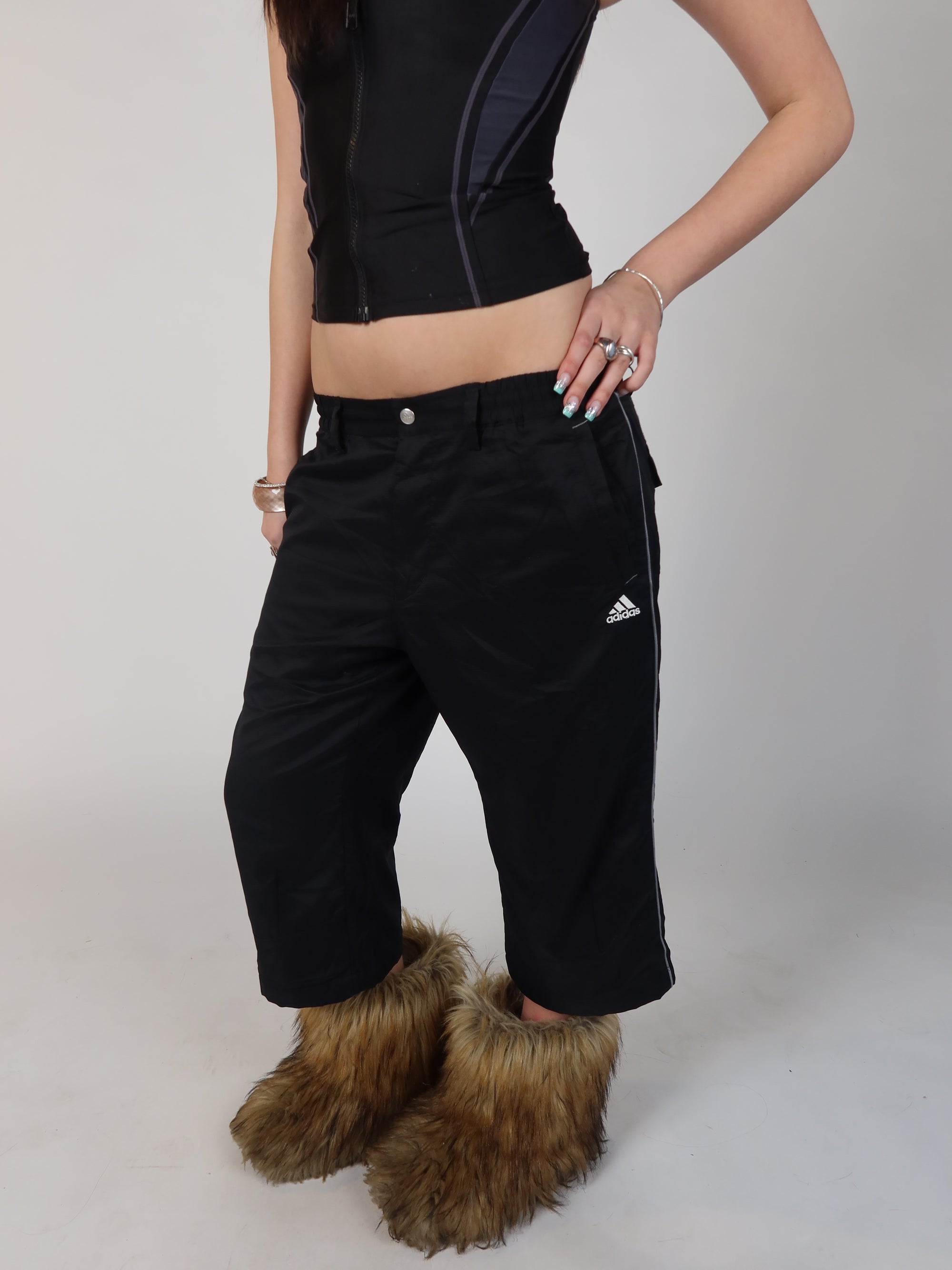 Adidas Black Track Pants S/M