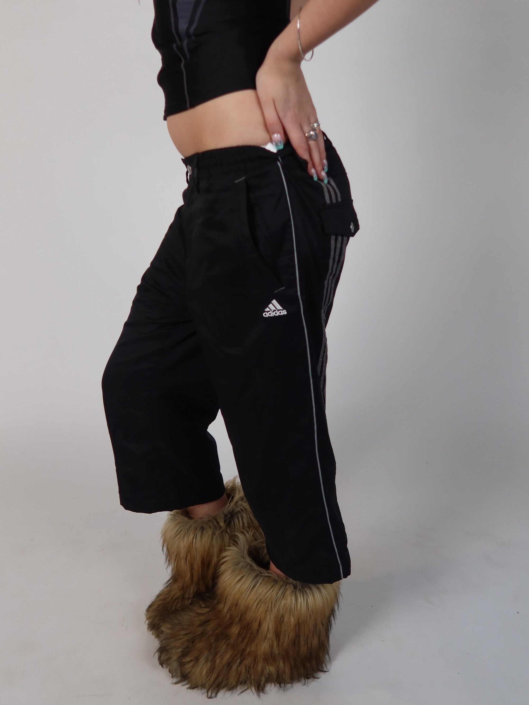 Adidas Black Track Pants S/M