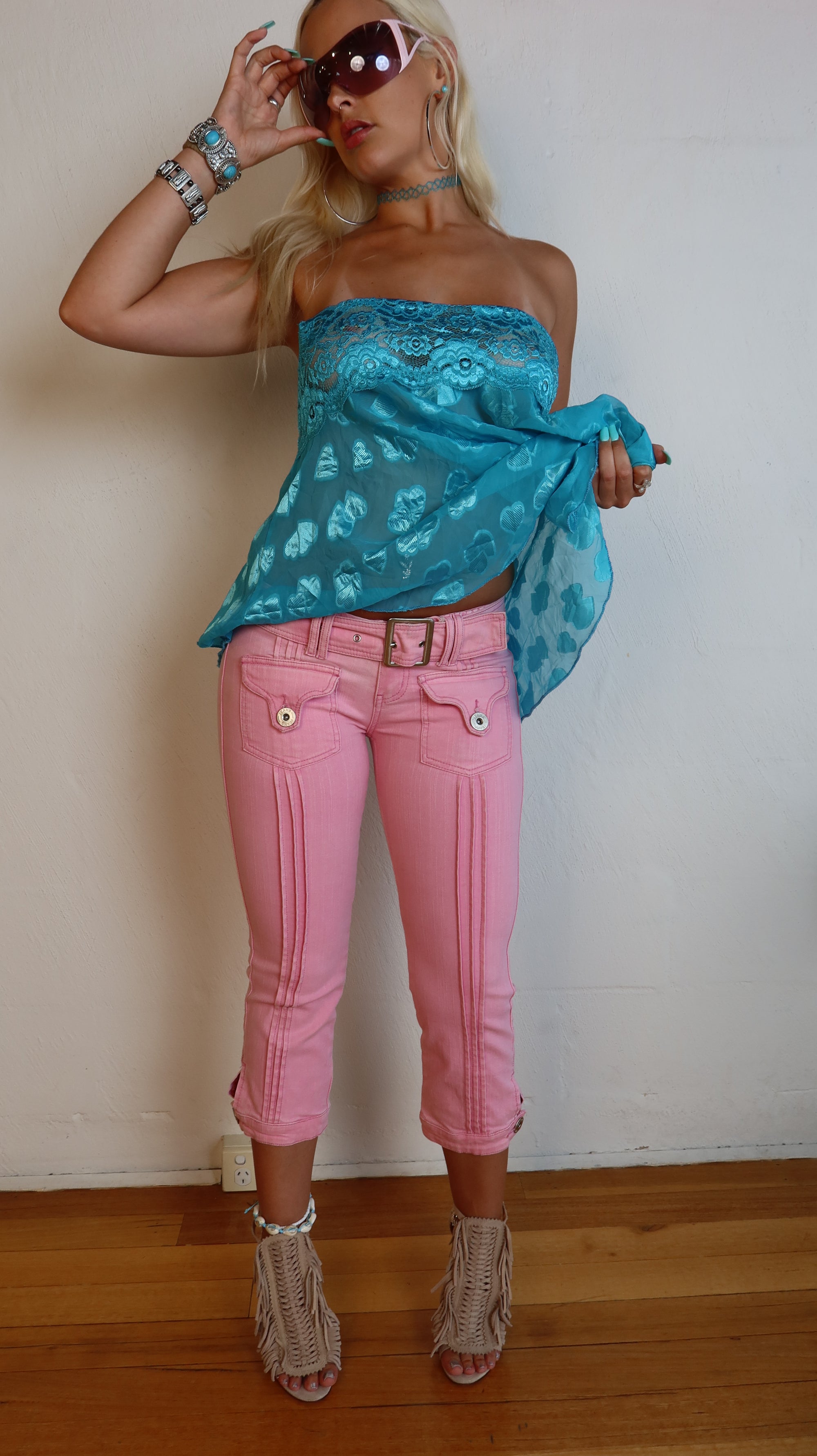 Face Off Low Rise Capris S