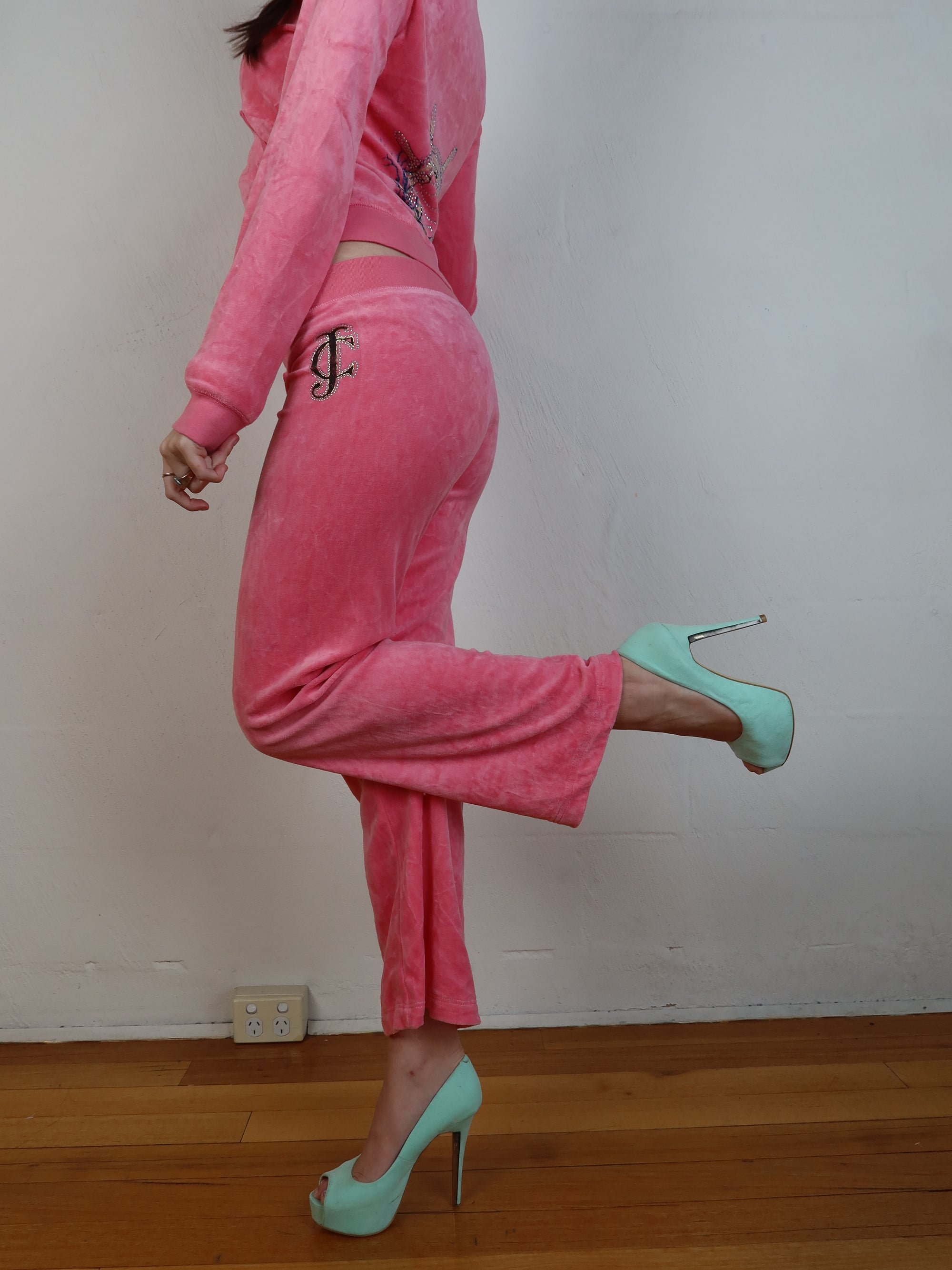 Pink Juicy Velour Set S/M
