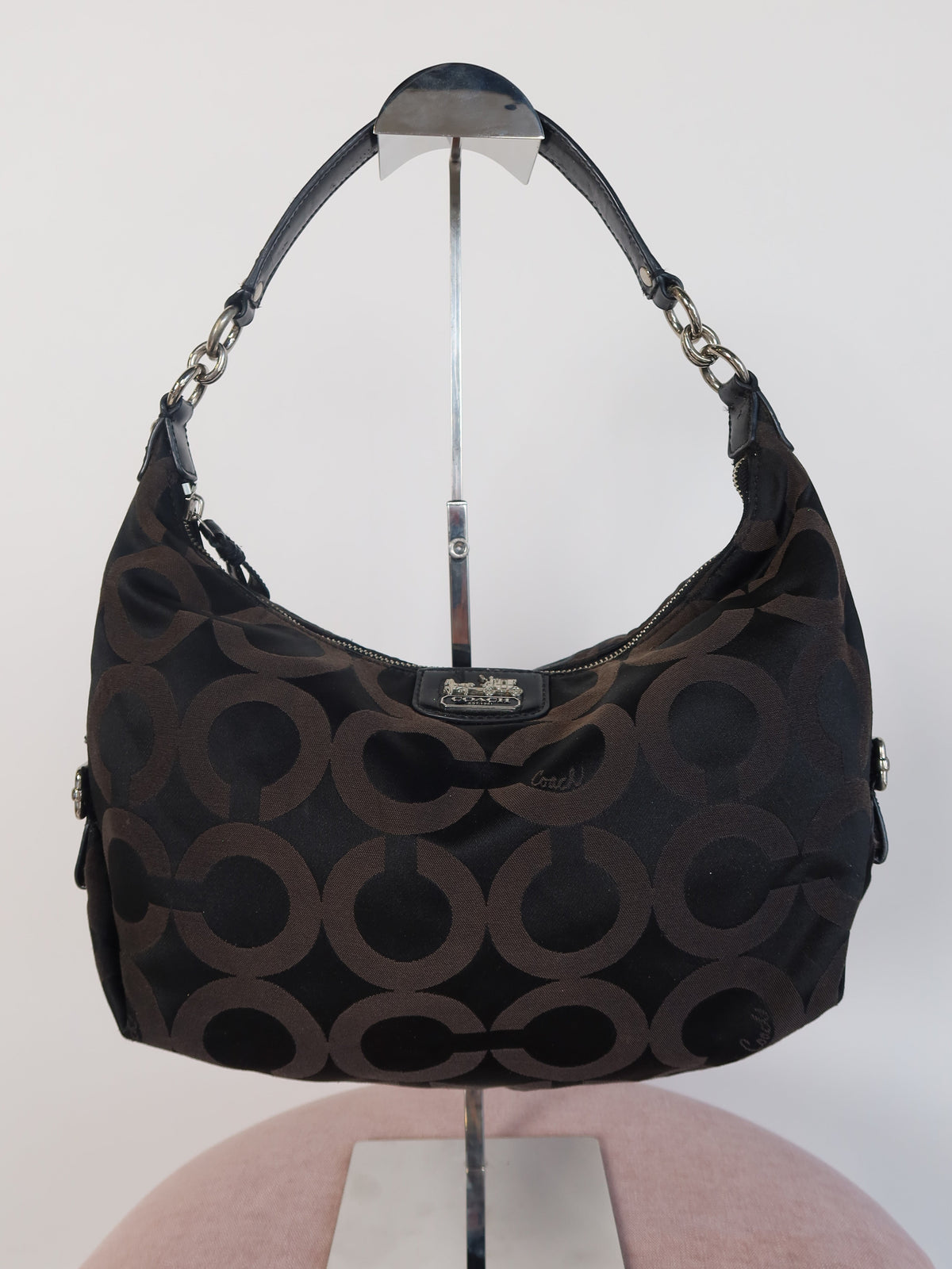 Coach Black Hobo Bag