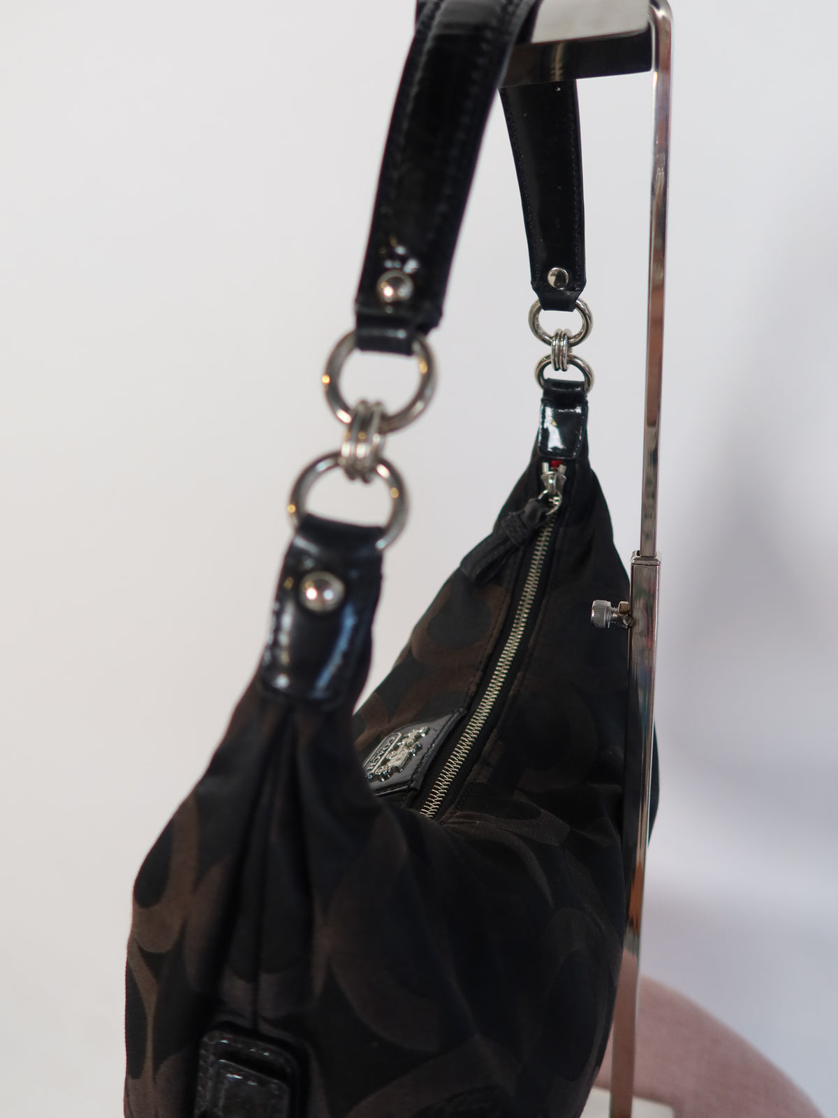 Coach Black Hobo Bag