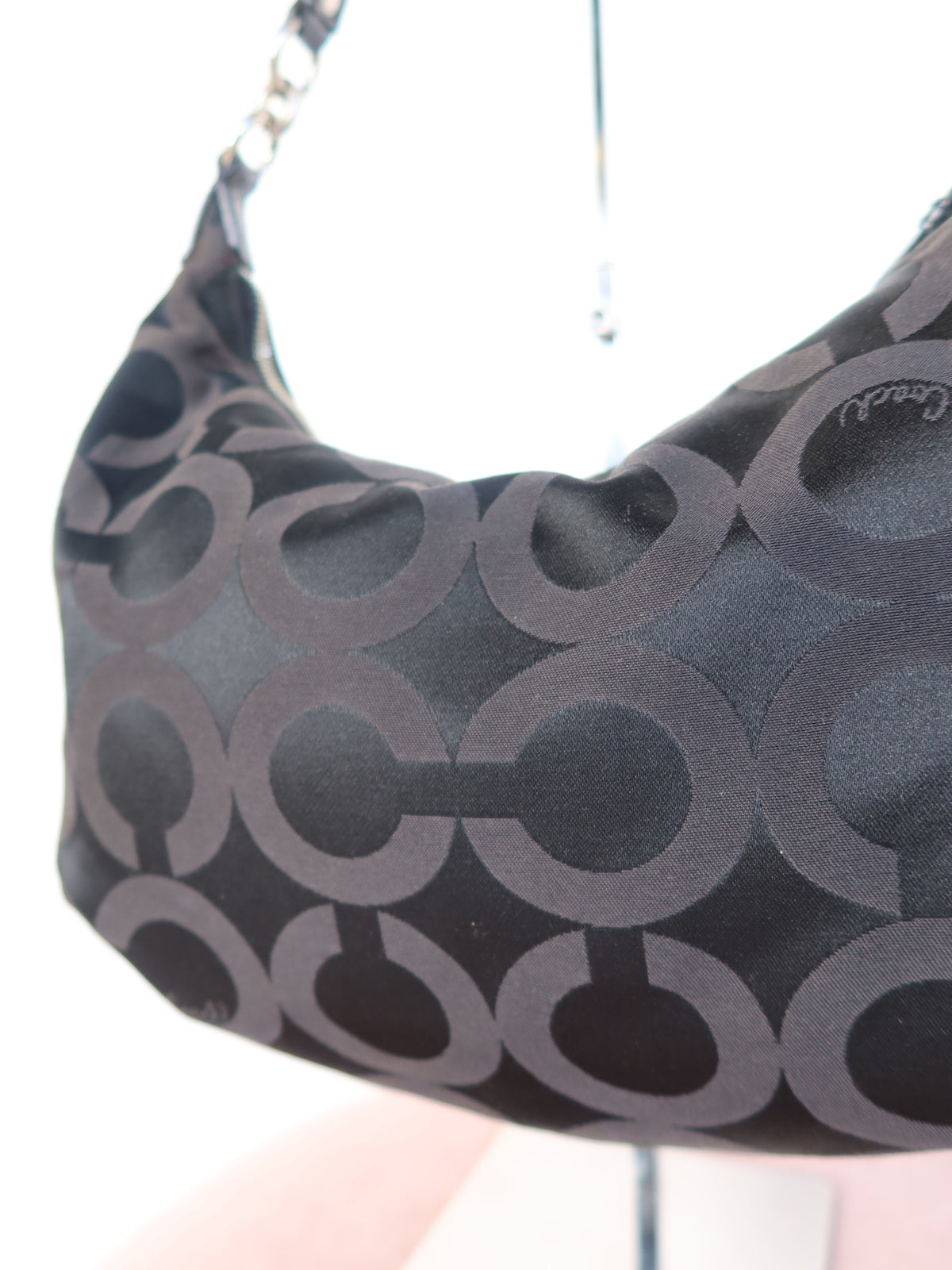 Coach Black Hobo Bag