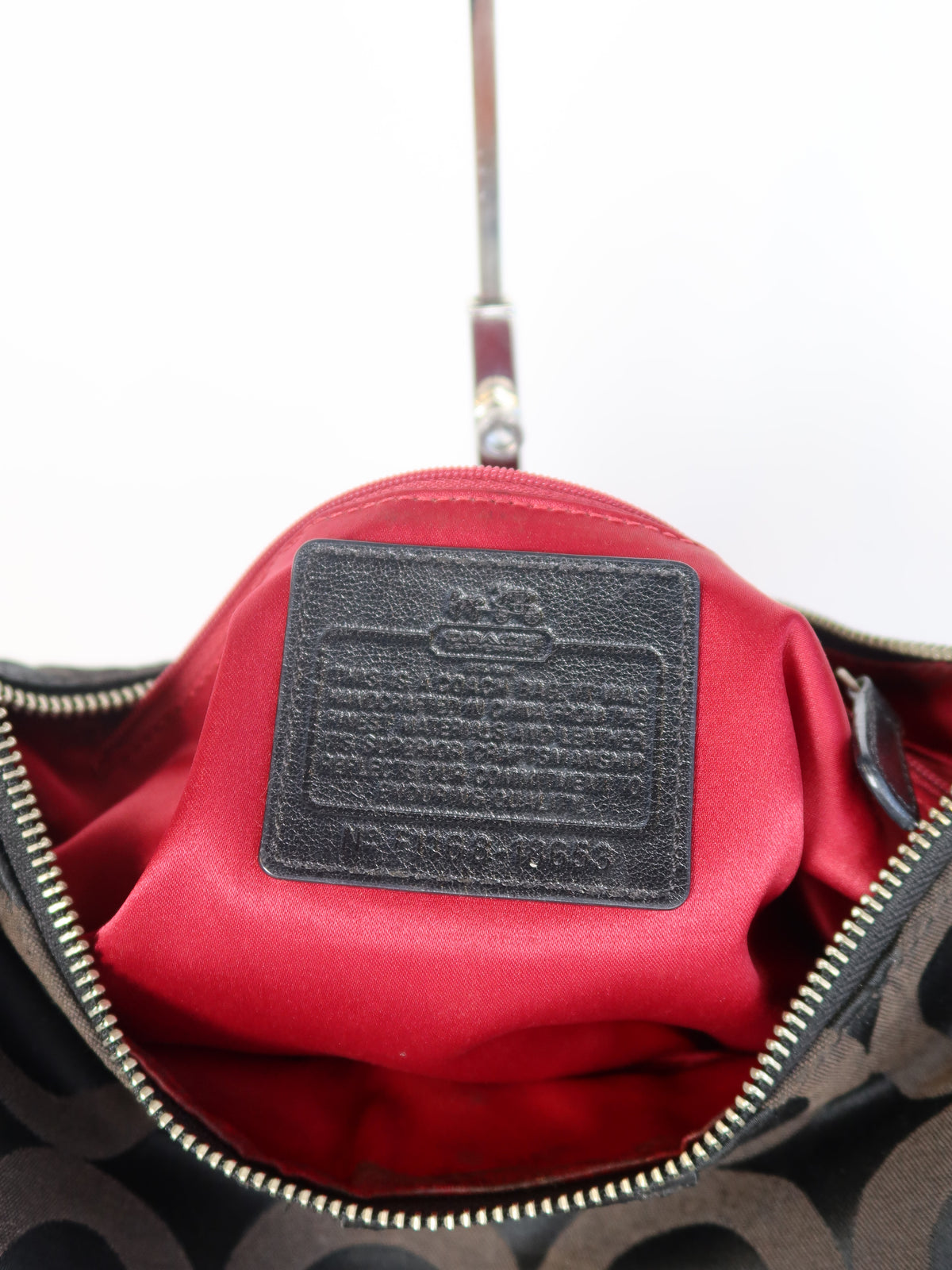 Coach Black Hobo Bag
