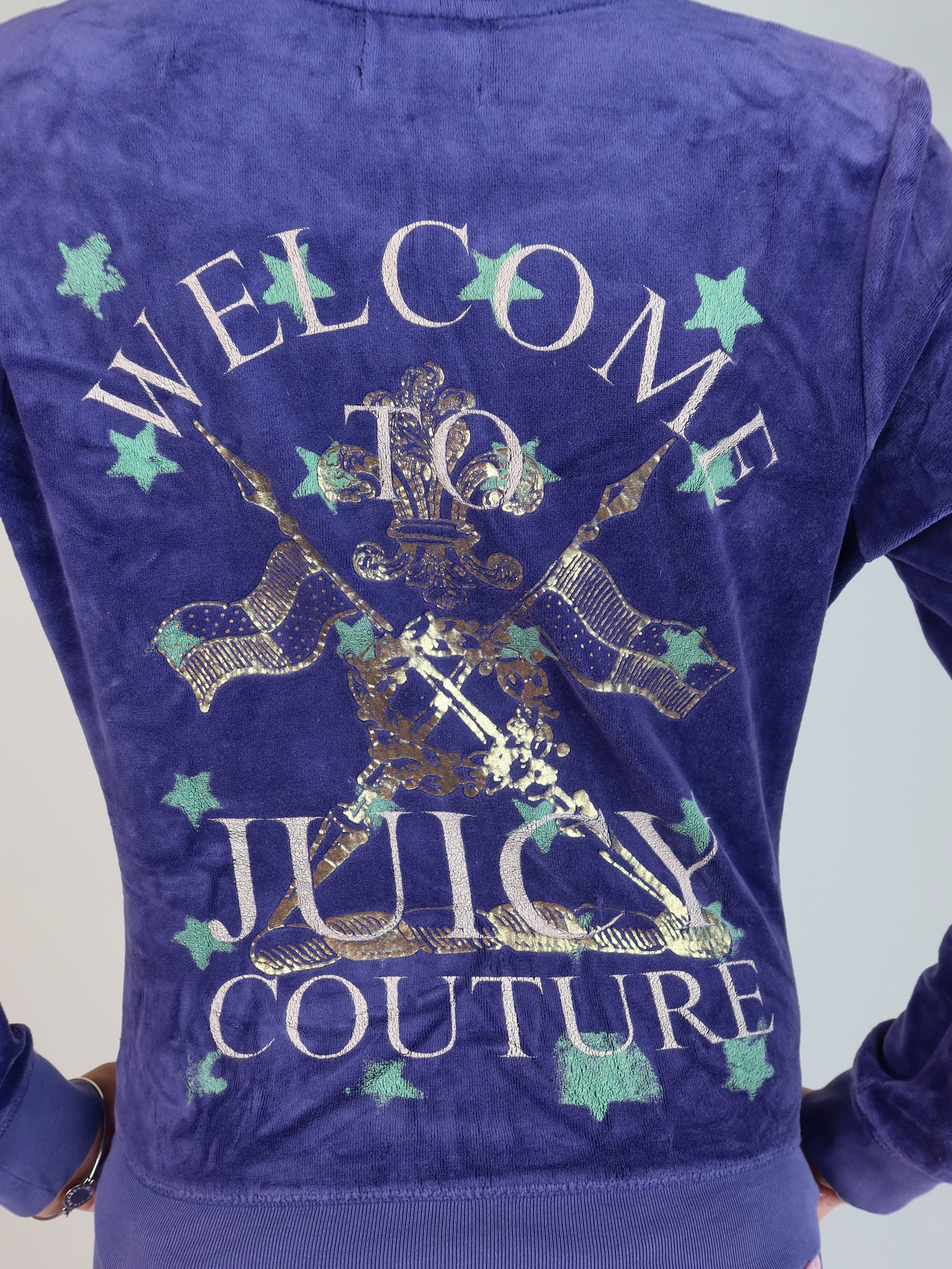Purple Juicy Velour Set M