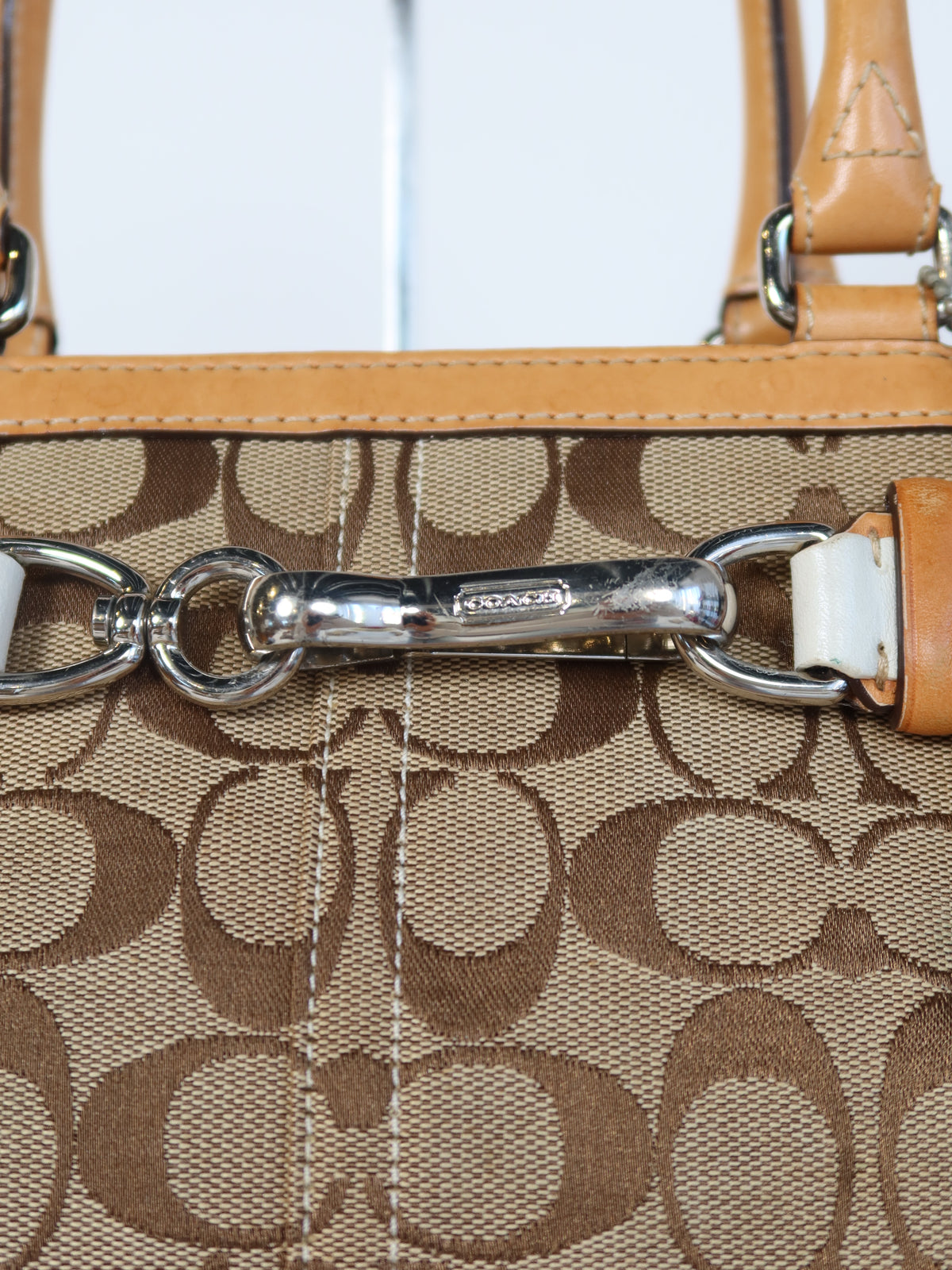 Coach Signature Horsebit Tote Bag