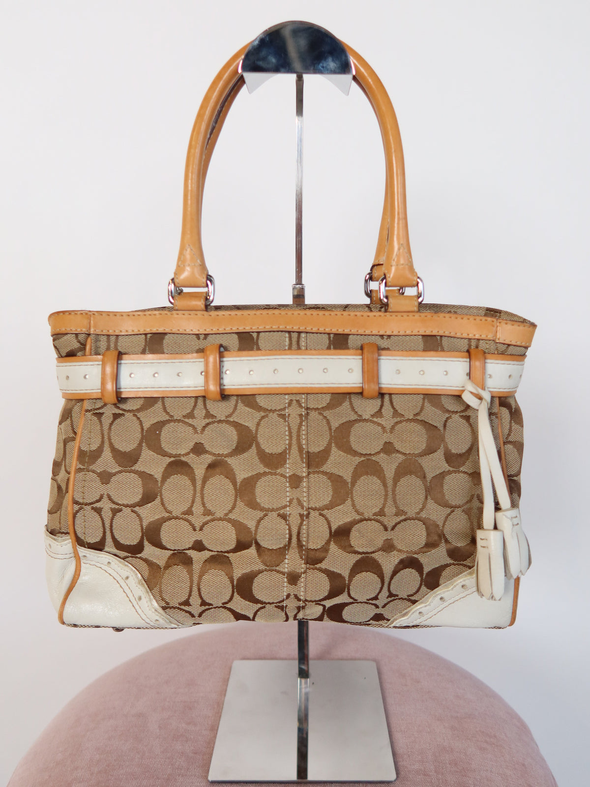 Coach Signature Horsebit Tote Bag