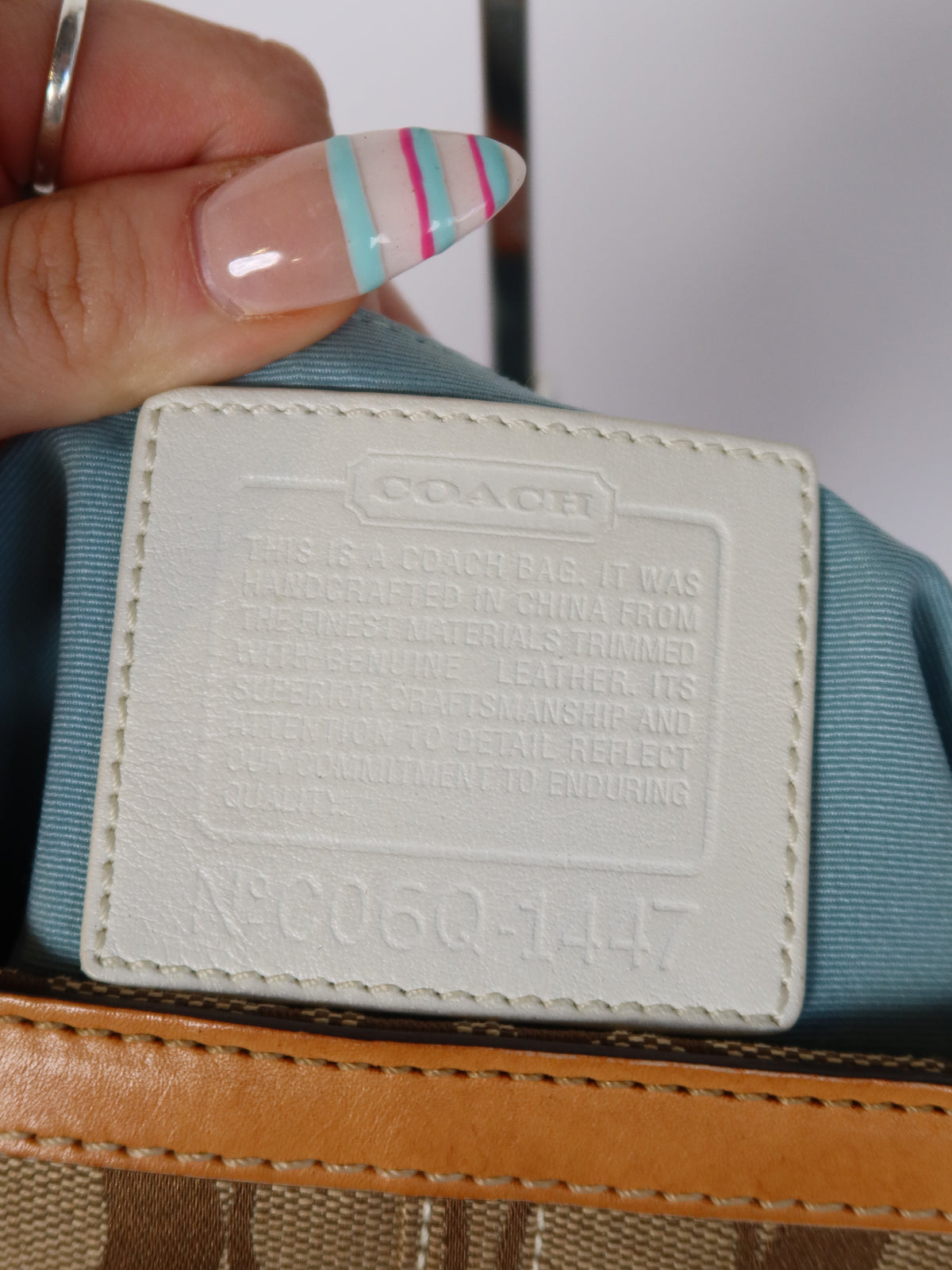 Coach Signature Horsebit Tote Bag