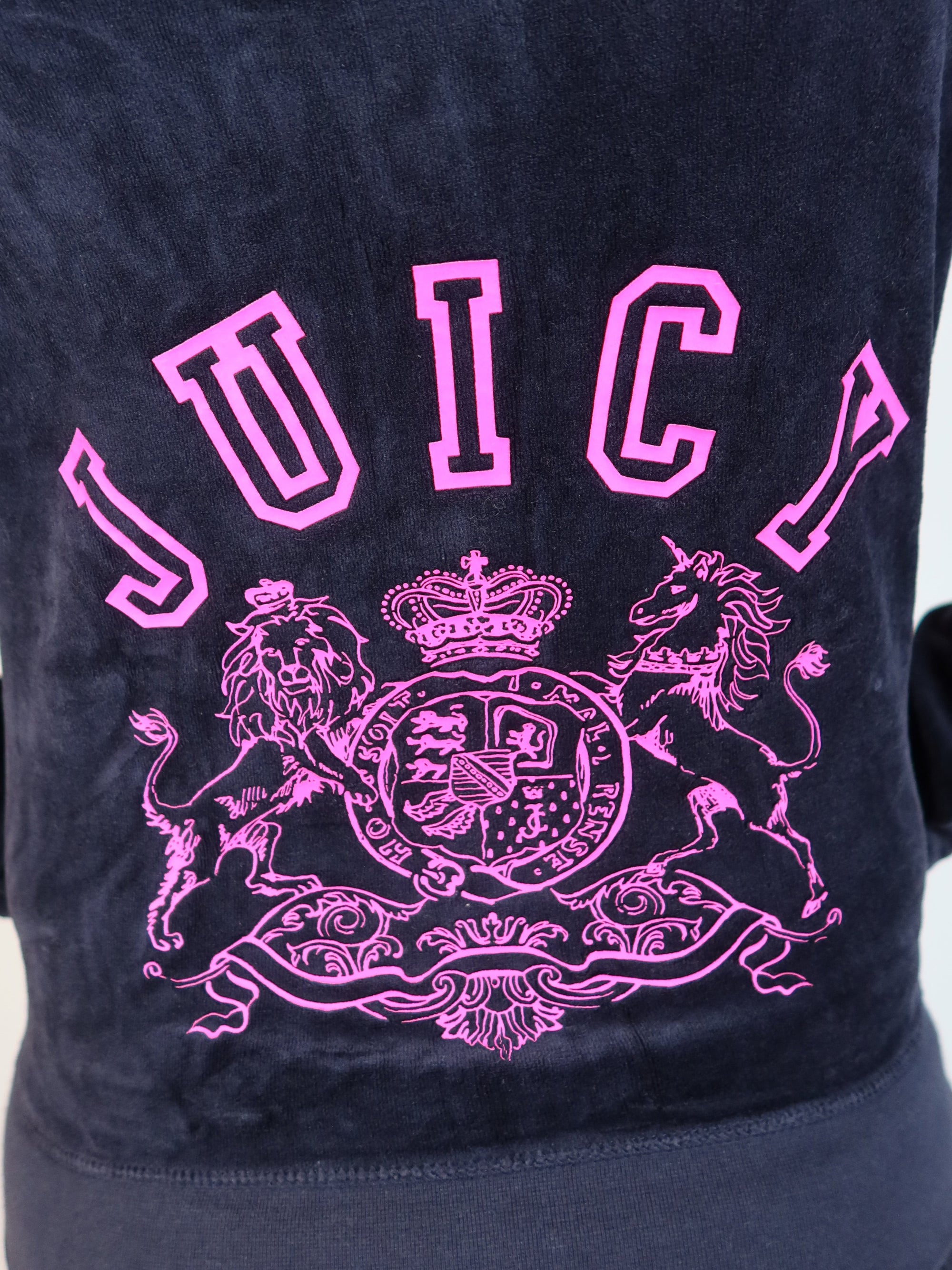 Navy Juicy Velour Set M