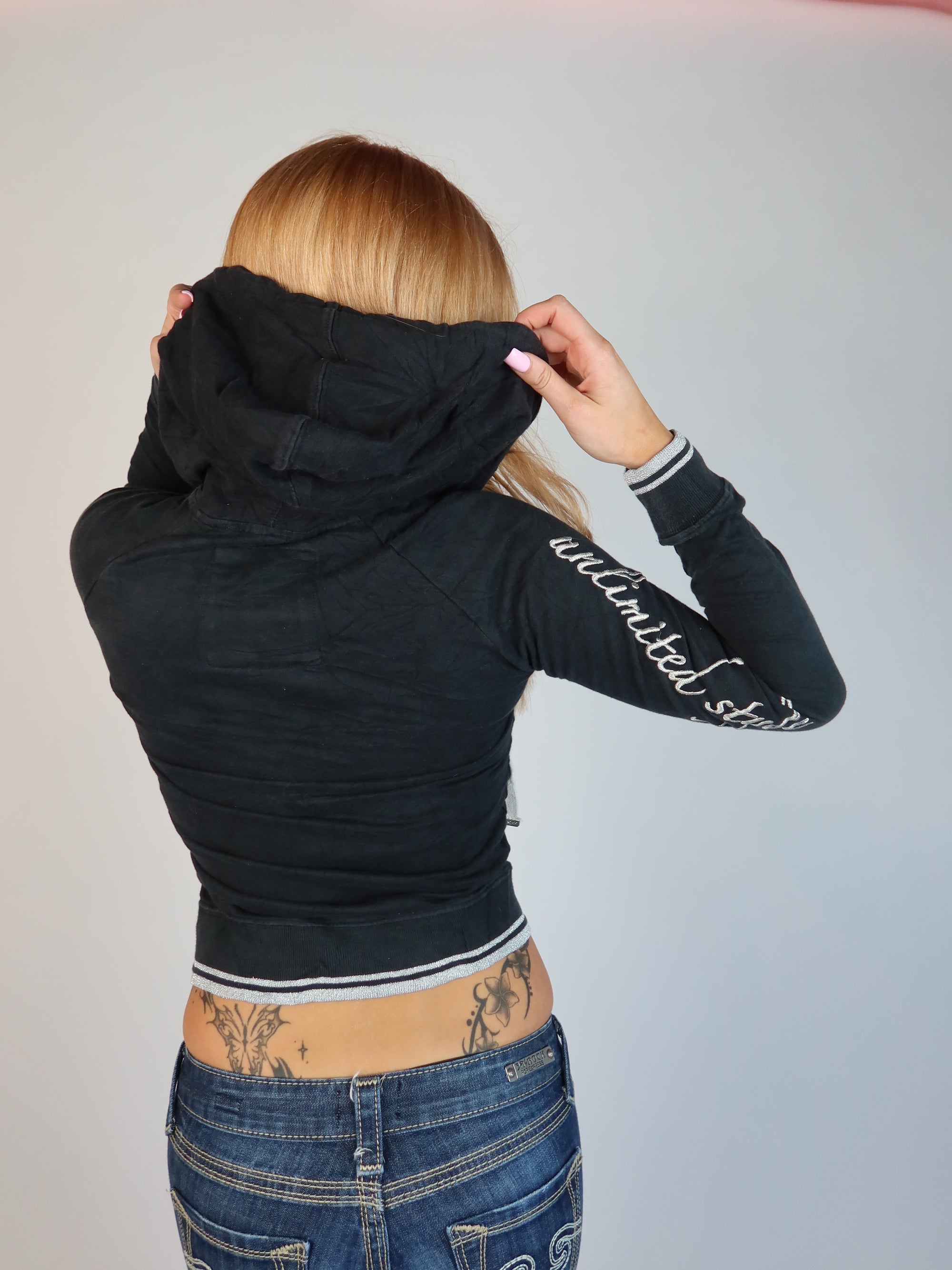 McBling Zip-Up Hoodie XS/S