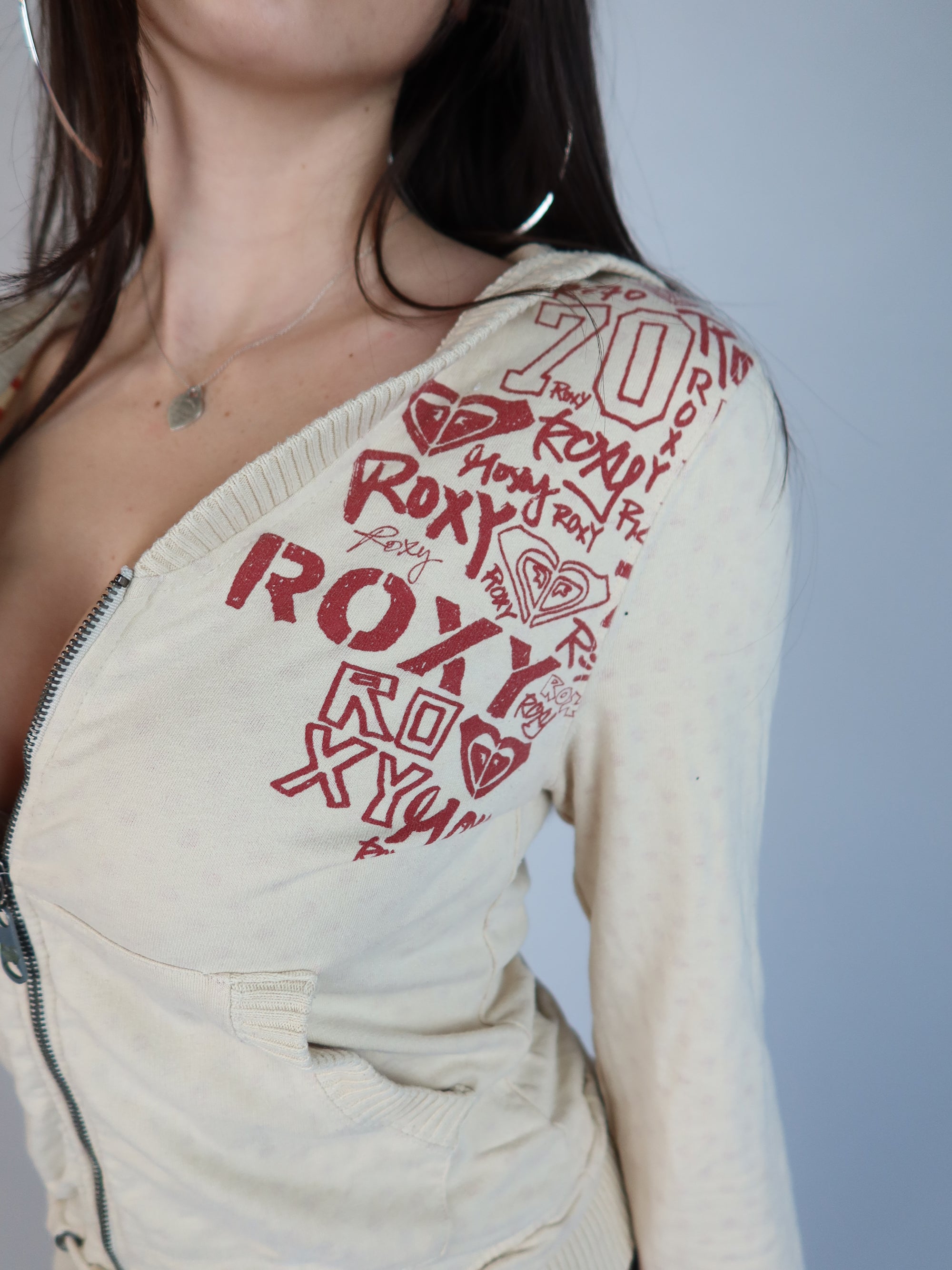 Y2K Roxy Hoodie S