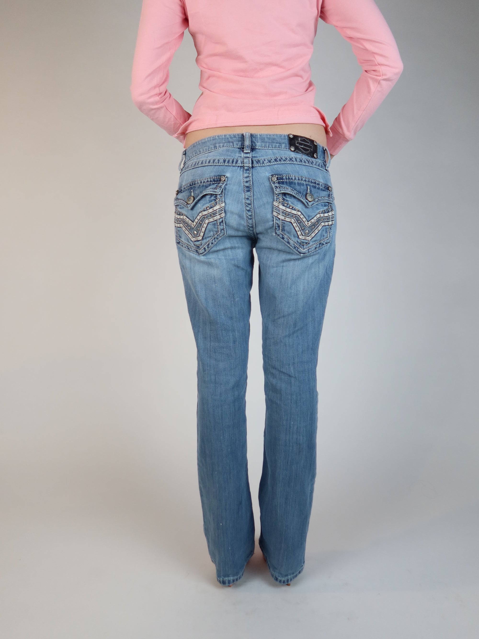 Vtg Harley Davidson Jeans S/M