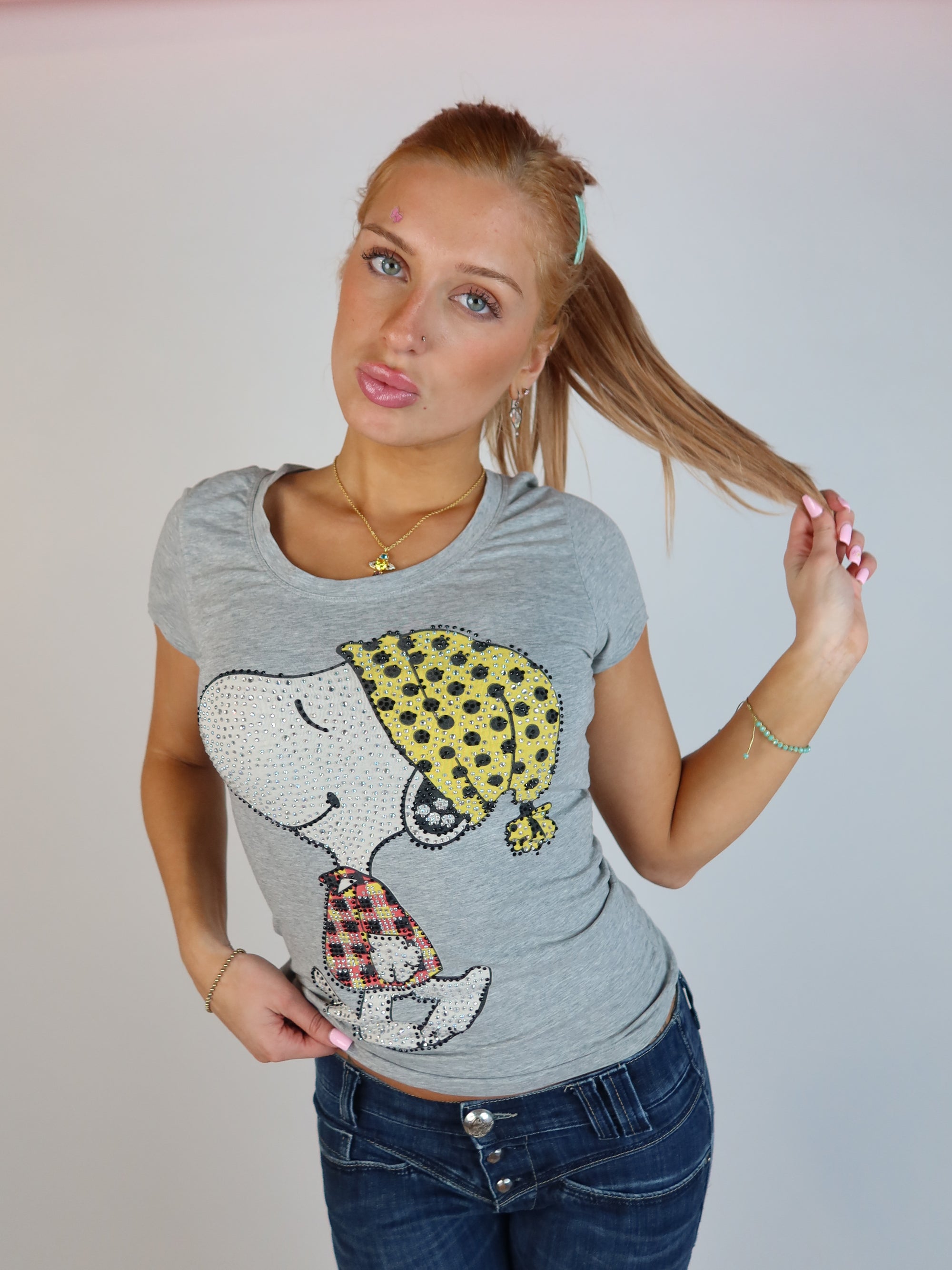 Y2K Snoopy Tee XS/S