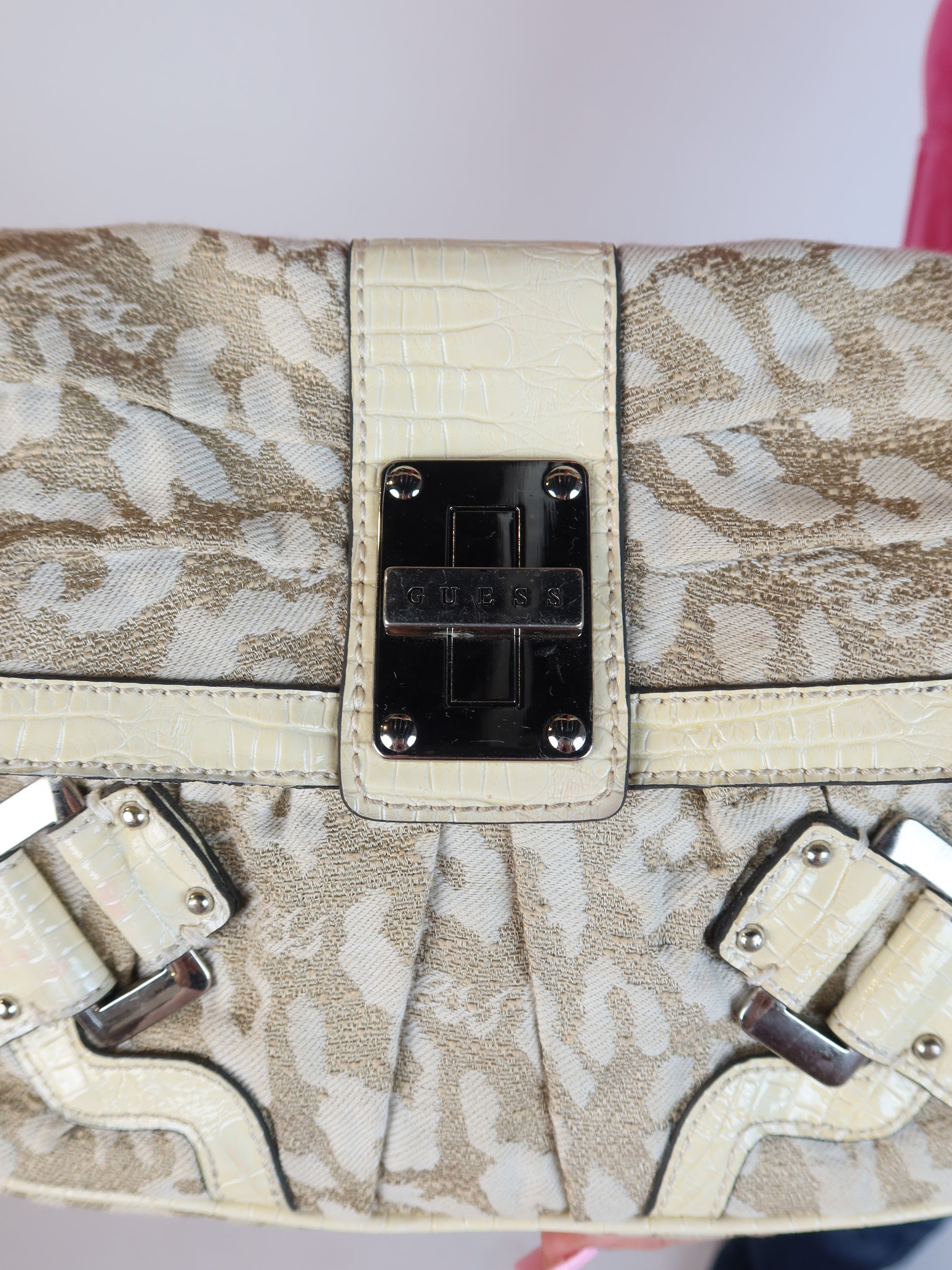 Vintage Leopard Guess Bag