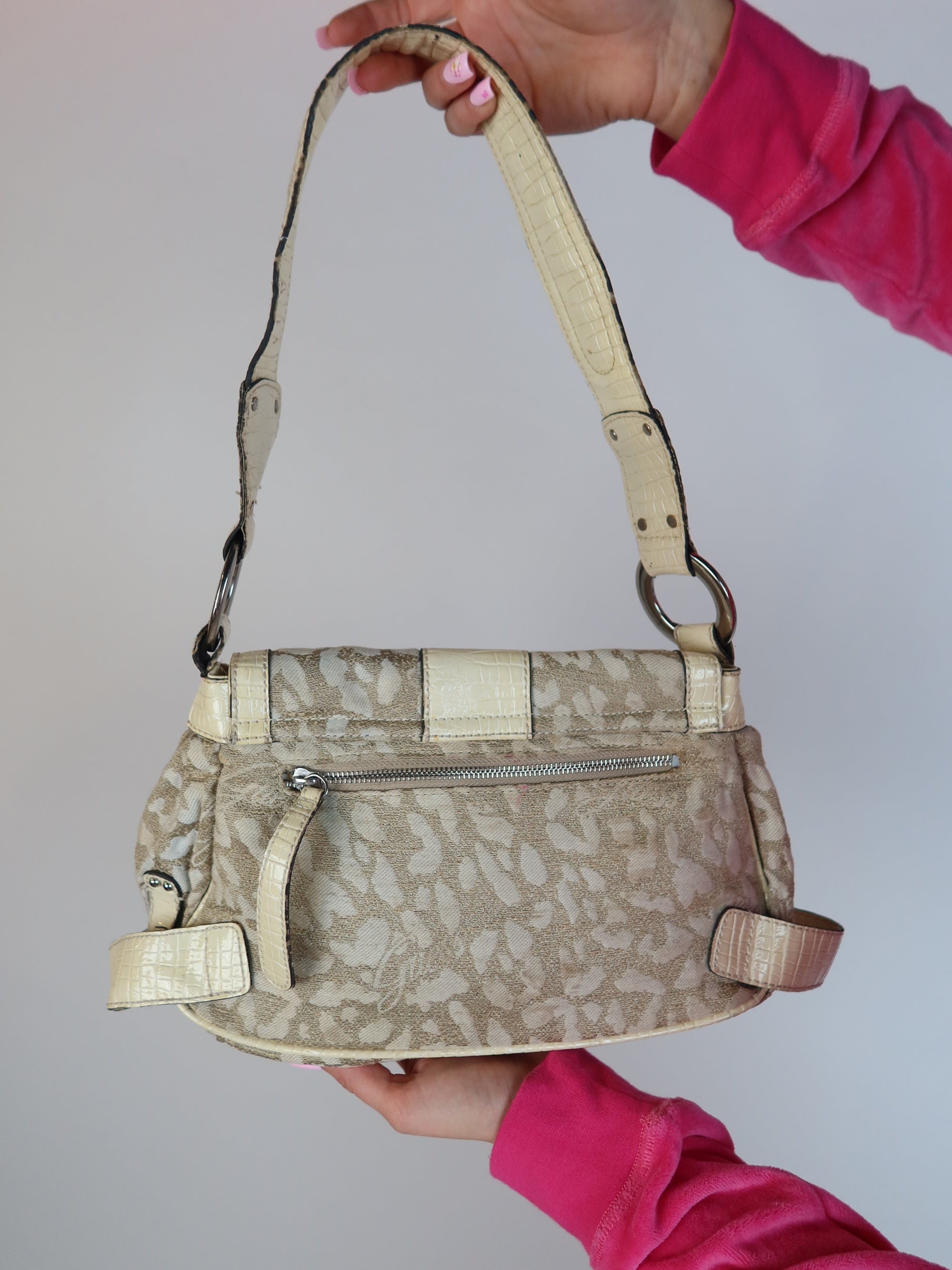 Vintage Leopard Guess Bag