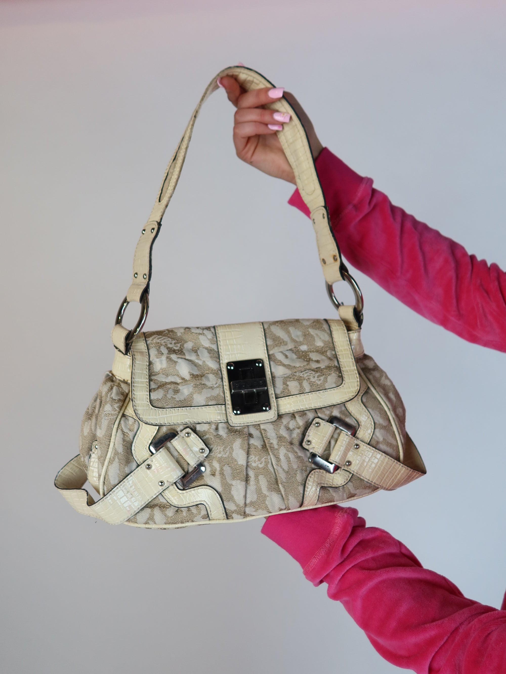 Vintage Leopard Guess Bag