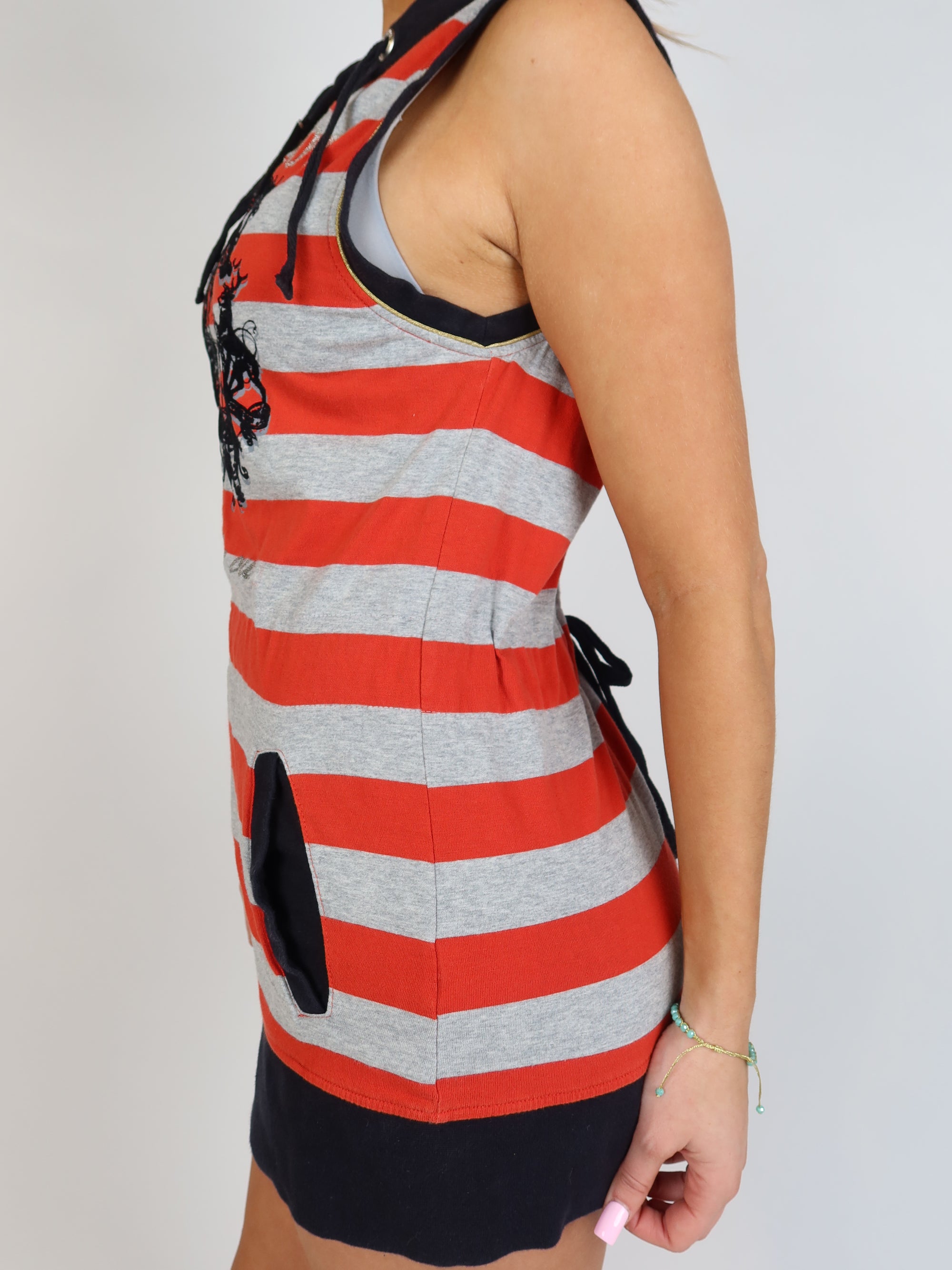 McBling Hoodie Dress M