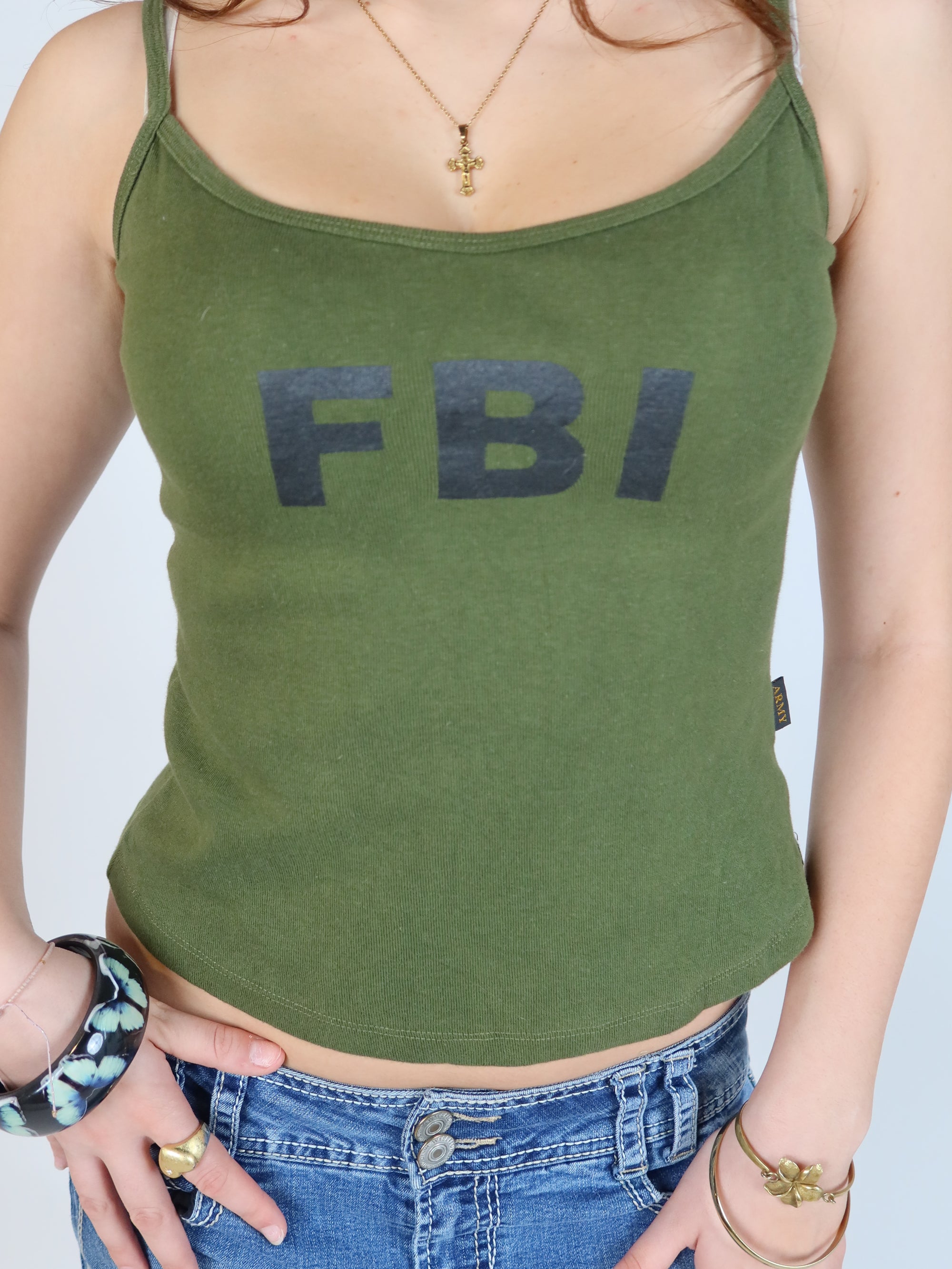 00's FBI Tank Top