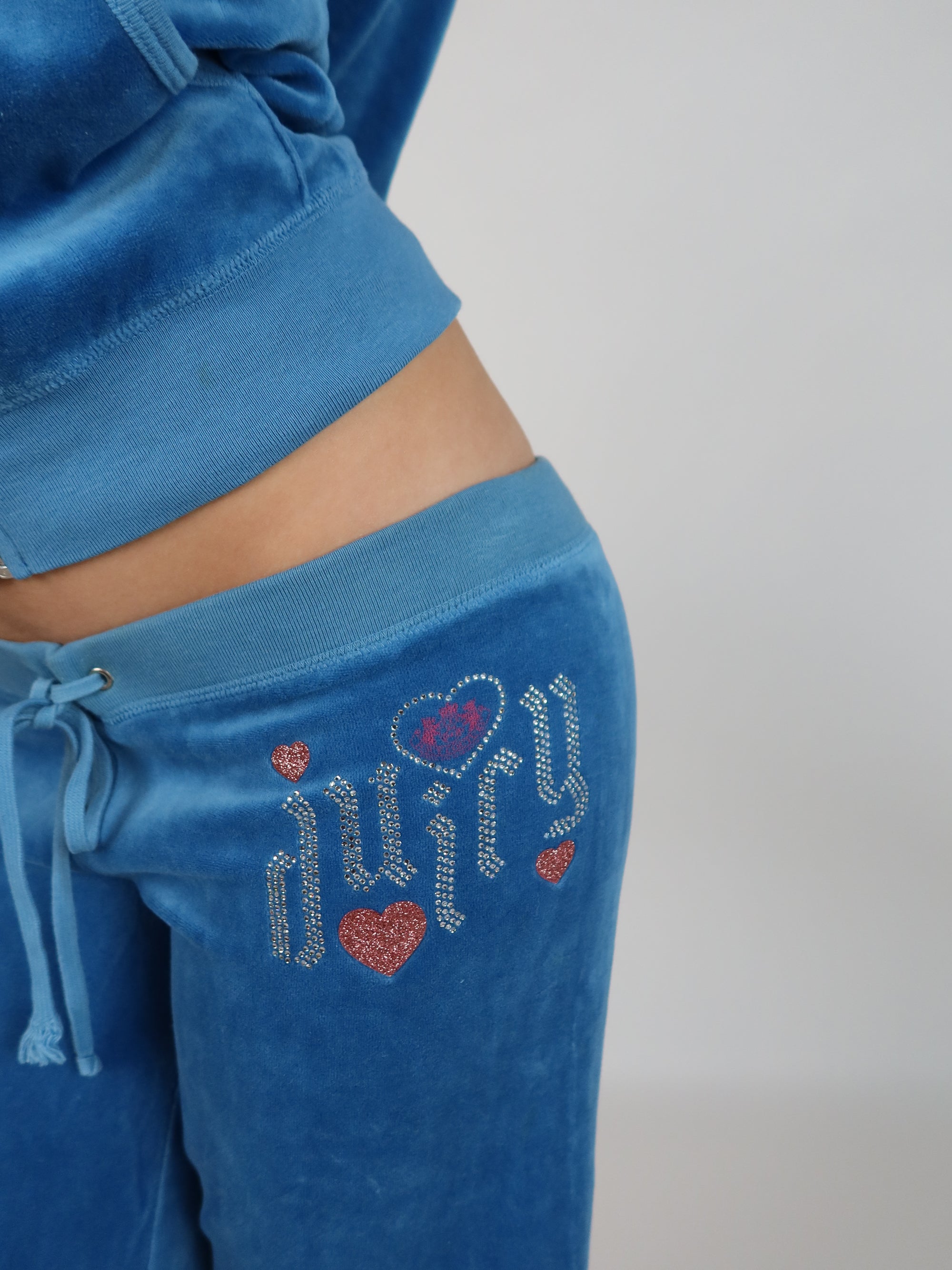 Juicy Velour Rare Blue Set S/M