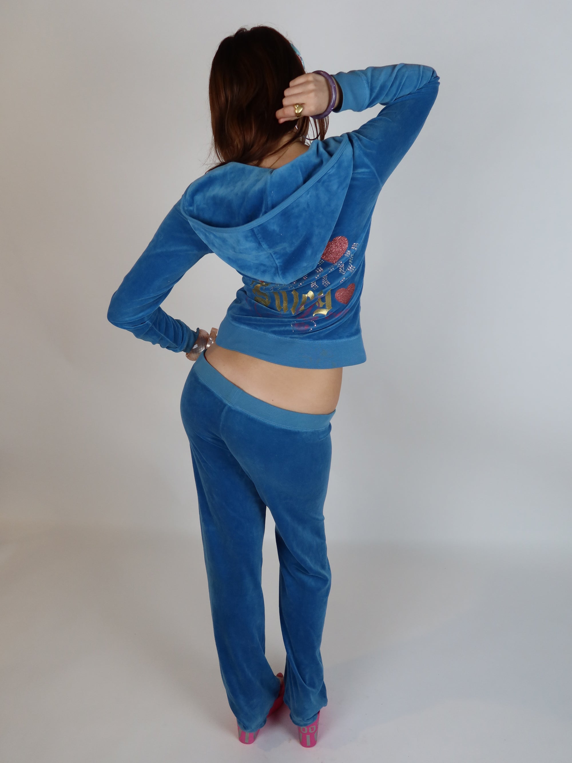 Juicy Velour Rare Blue Set S/M
