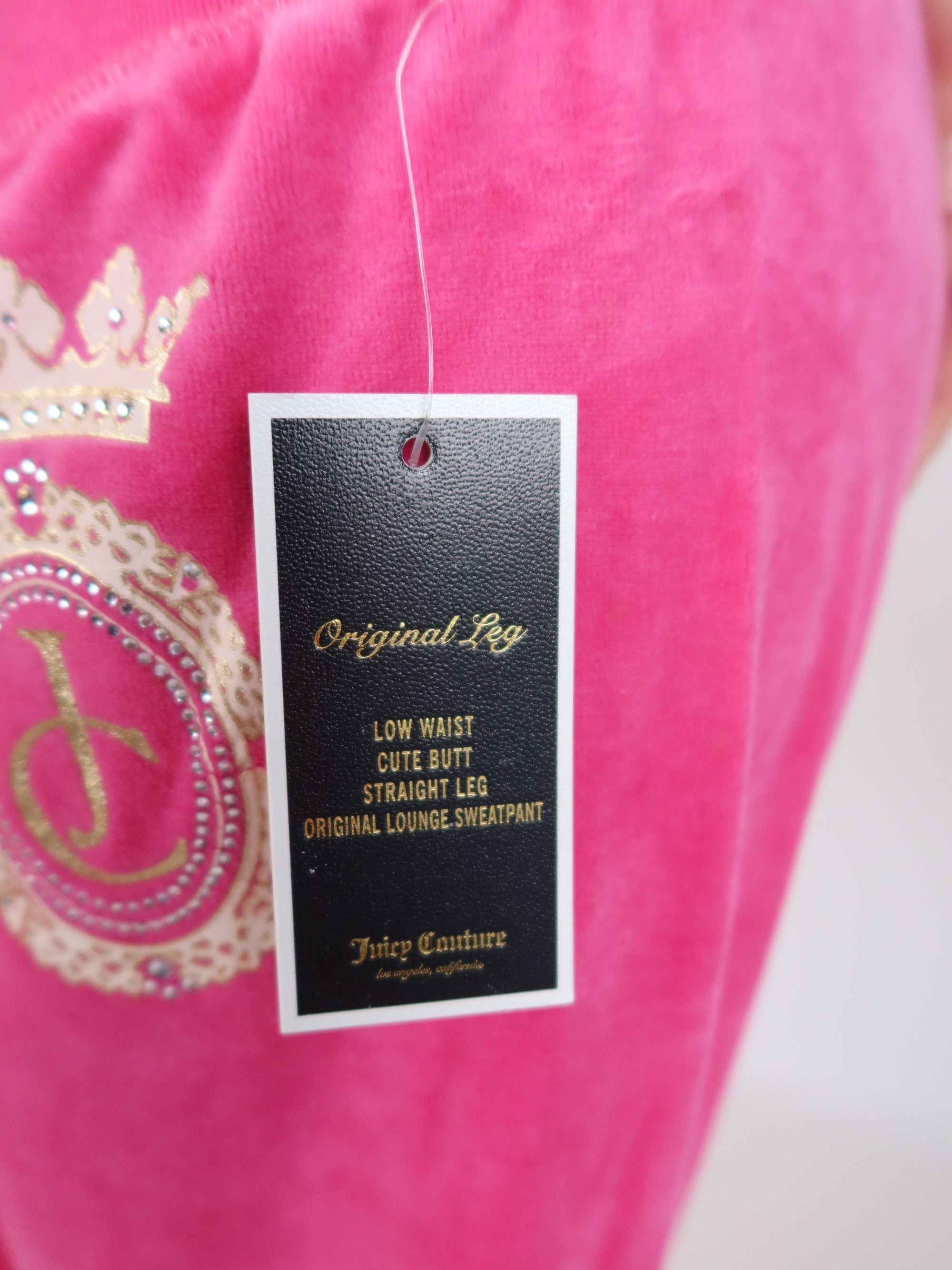 Juicy Velour Hot Pink Set M/L