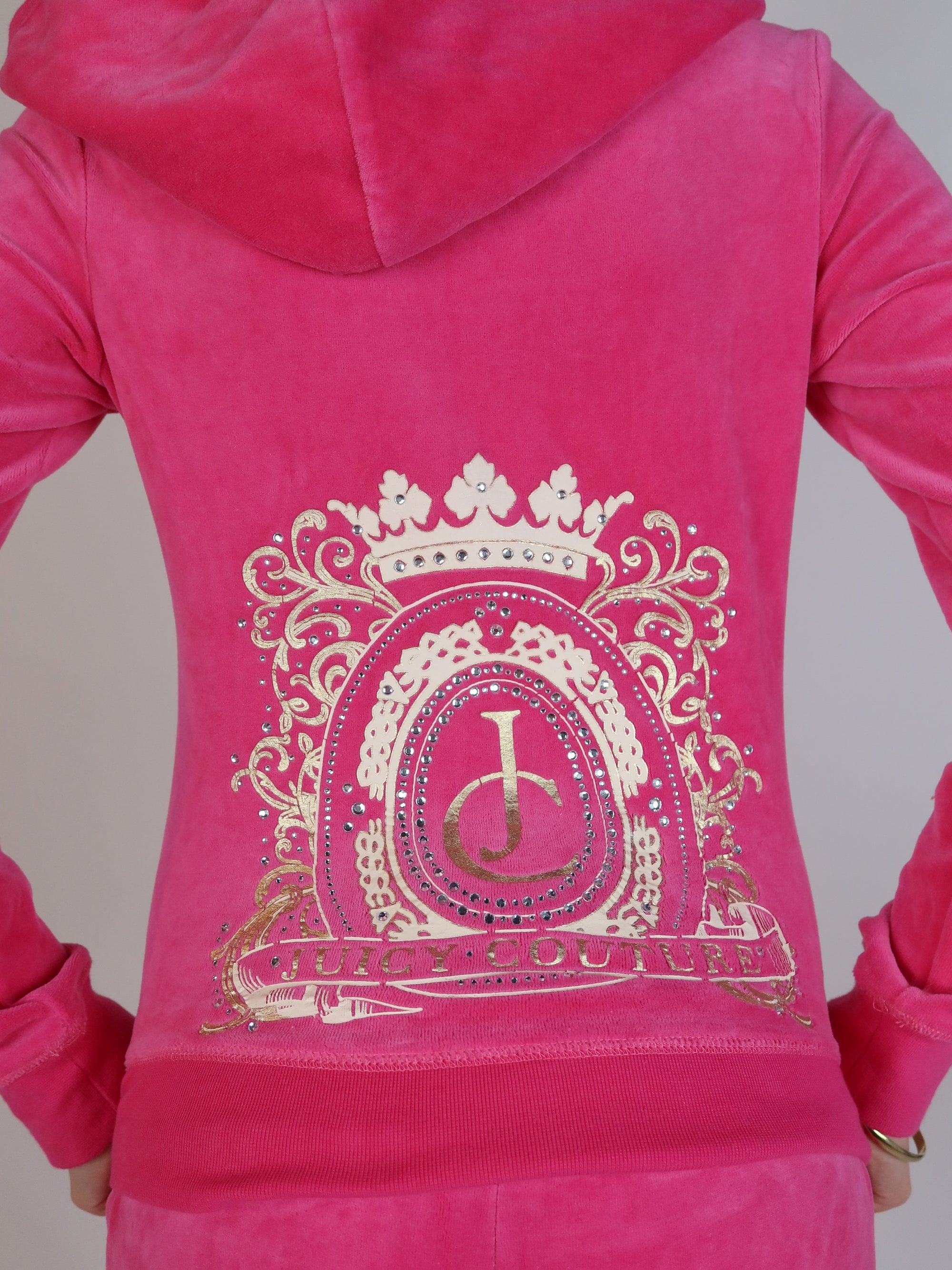 Juicy Velour Hot Pink Set M/L