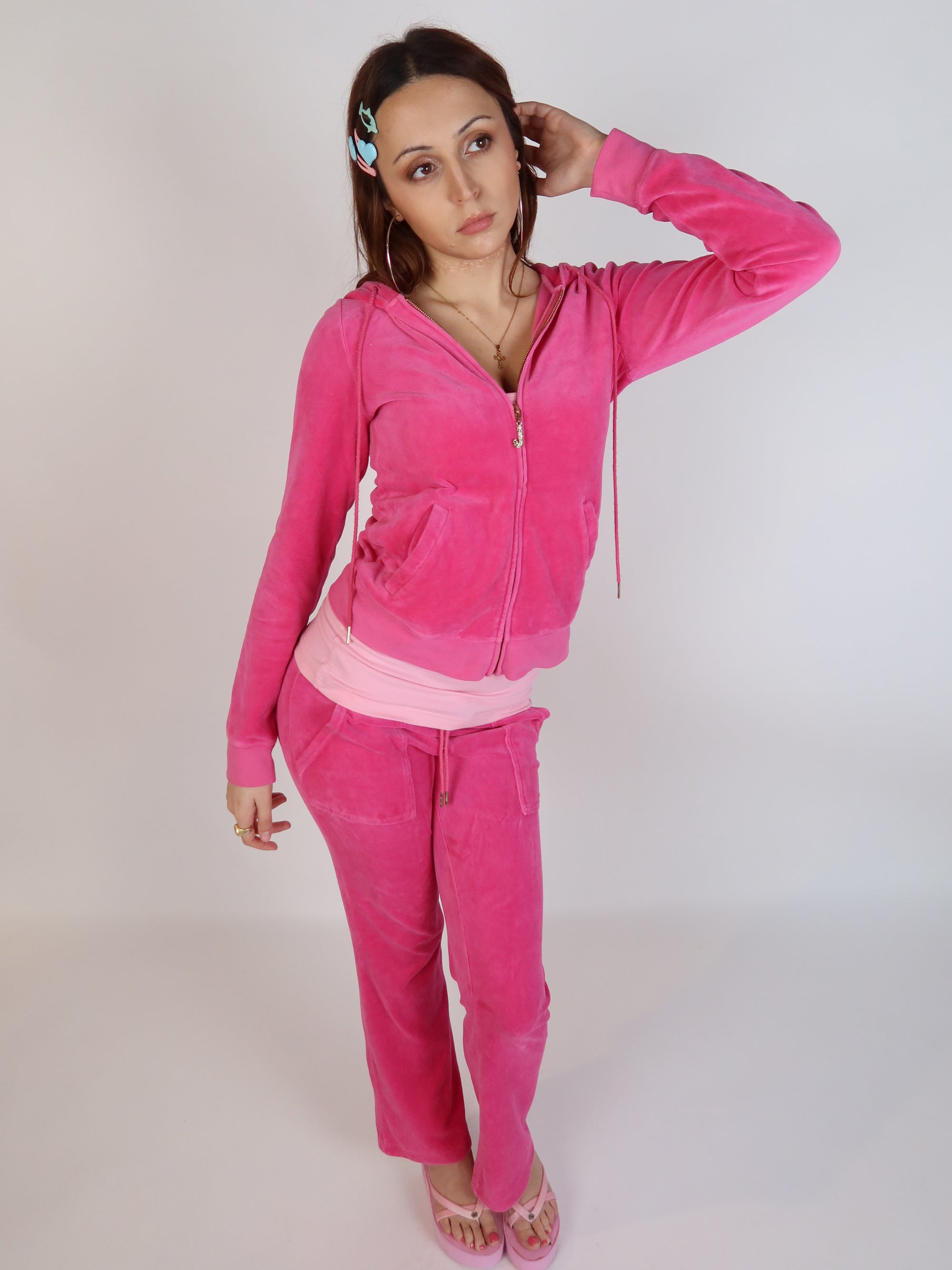 Juicy Velour Pink Set S/M
