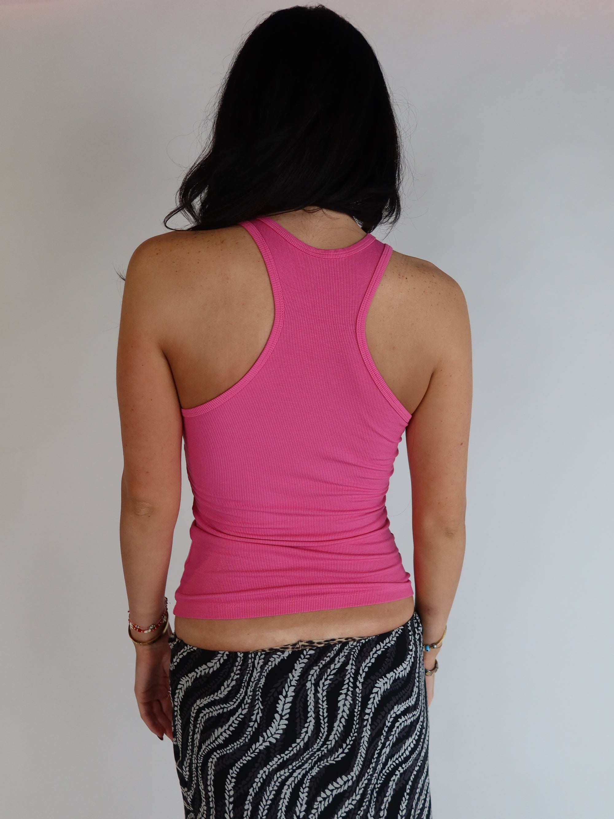 Y2K Bebe Rhinestone Tank S/M