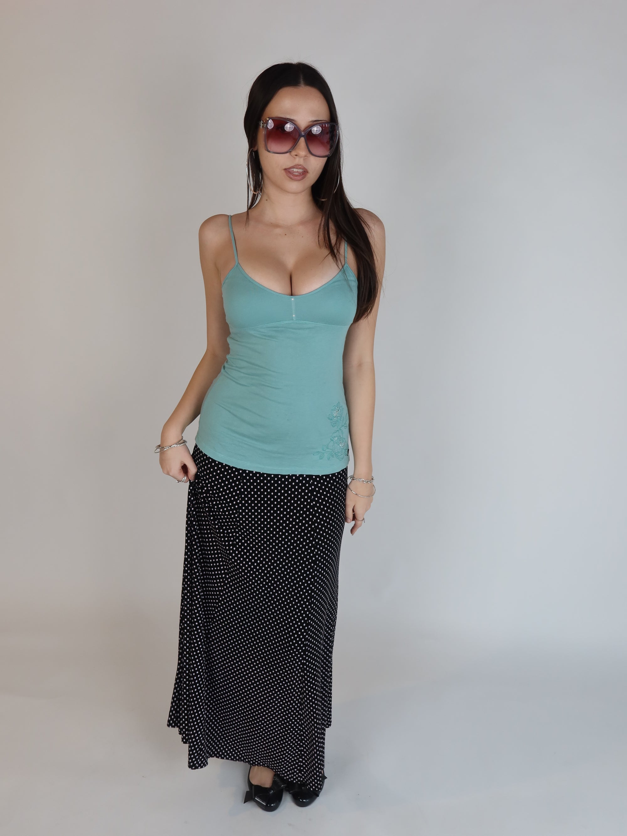 Abercrombie & Fitch Aqua Cami S/M
