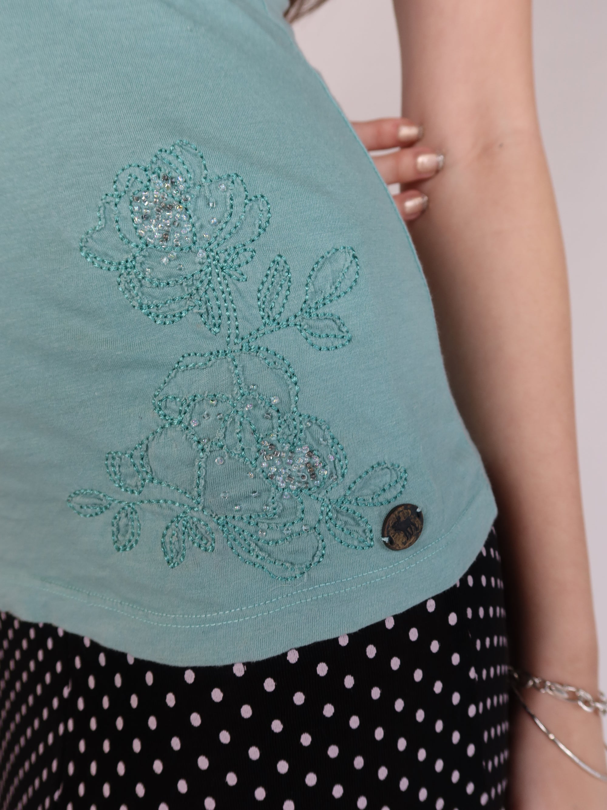 Abercrombie & Fitch Aqua Cami S/M