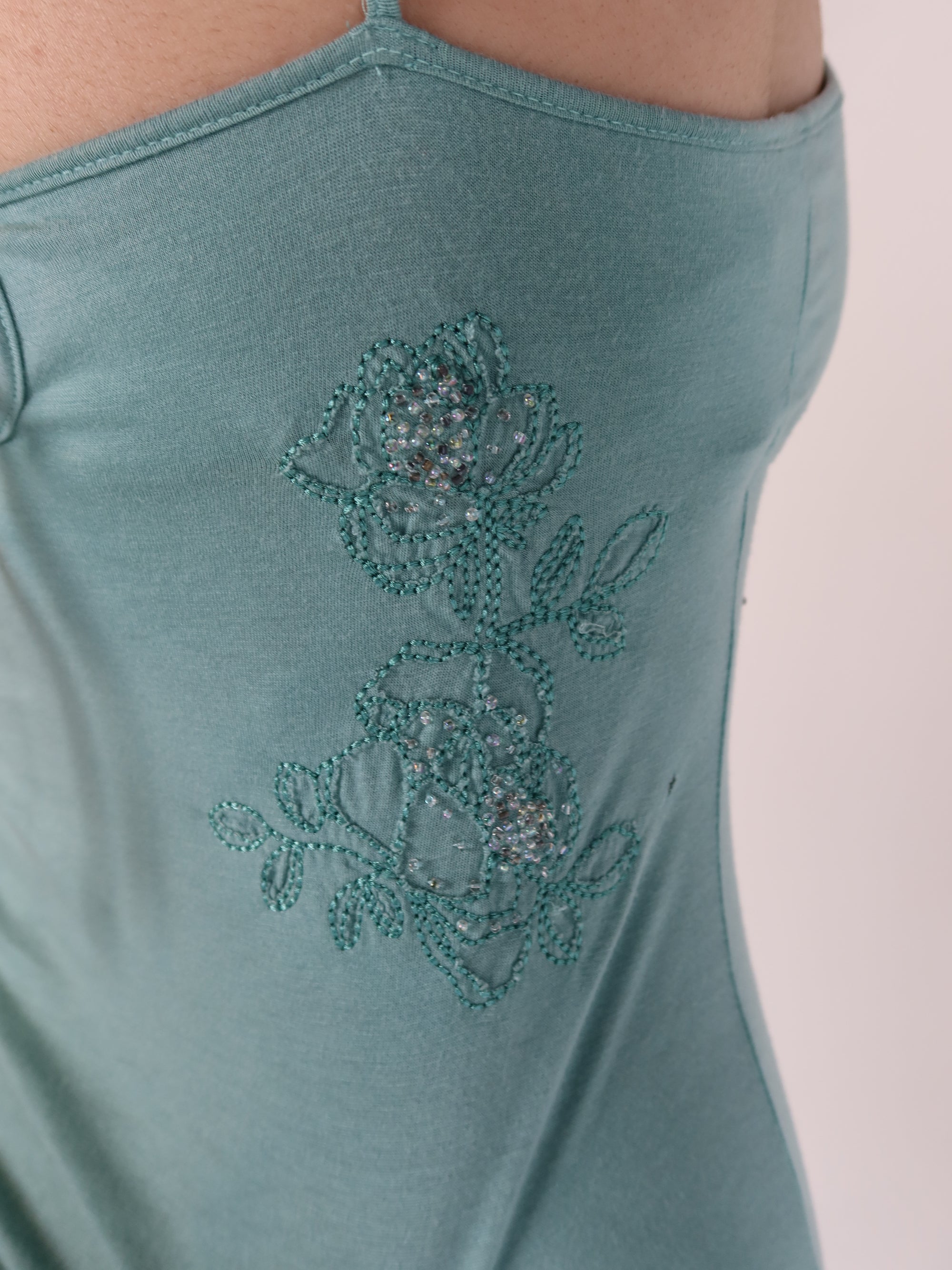 Abercrombie & Fitch Aqua Cami S/M