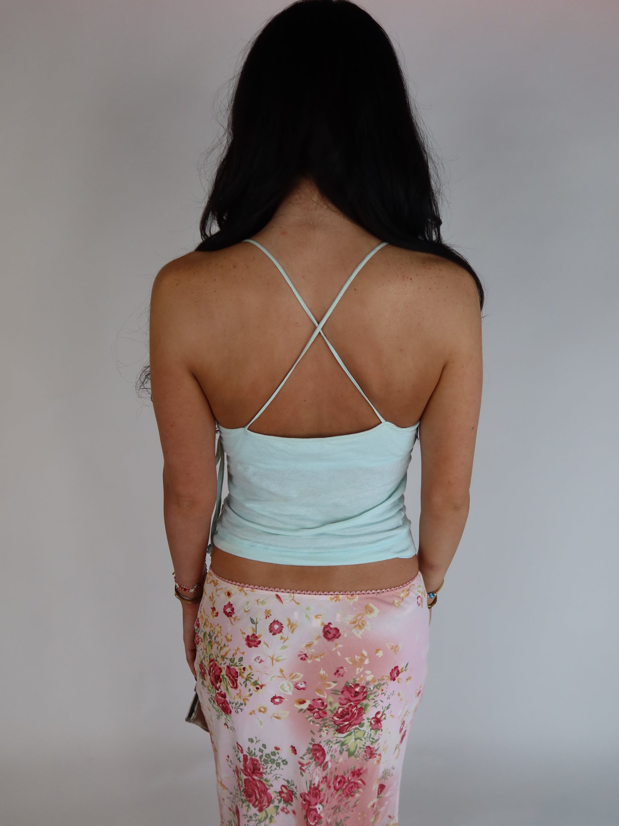 Hollister Beaded Wrap Top XS/S