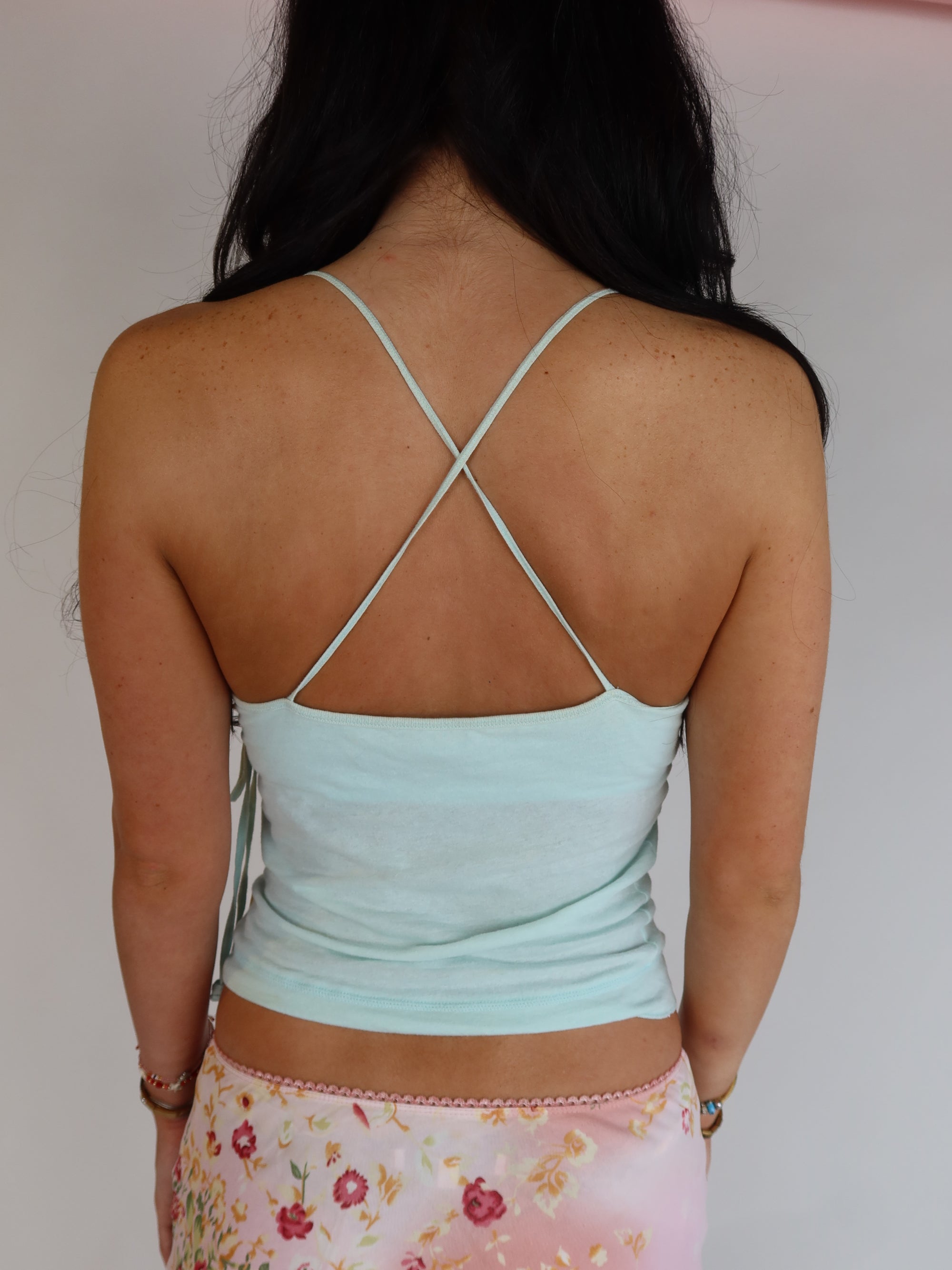 Hollister Beaded Wrap Top XS/S