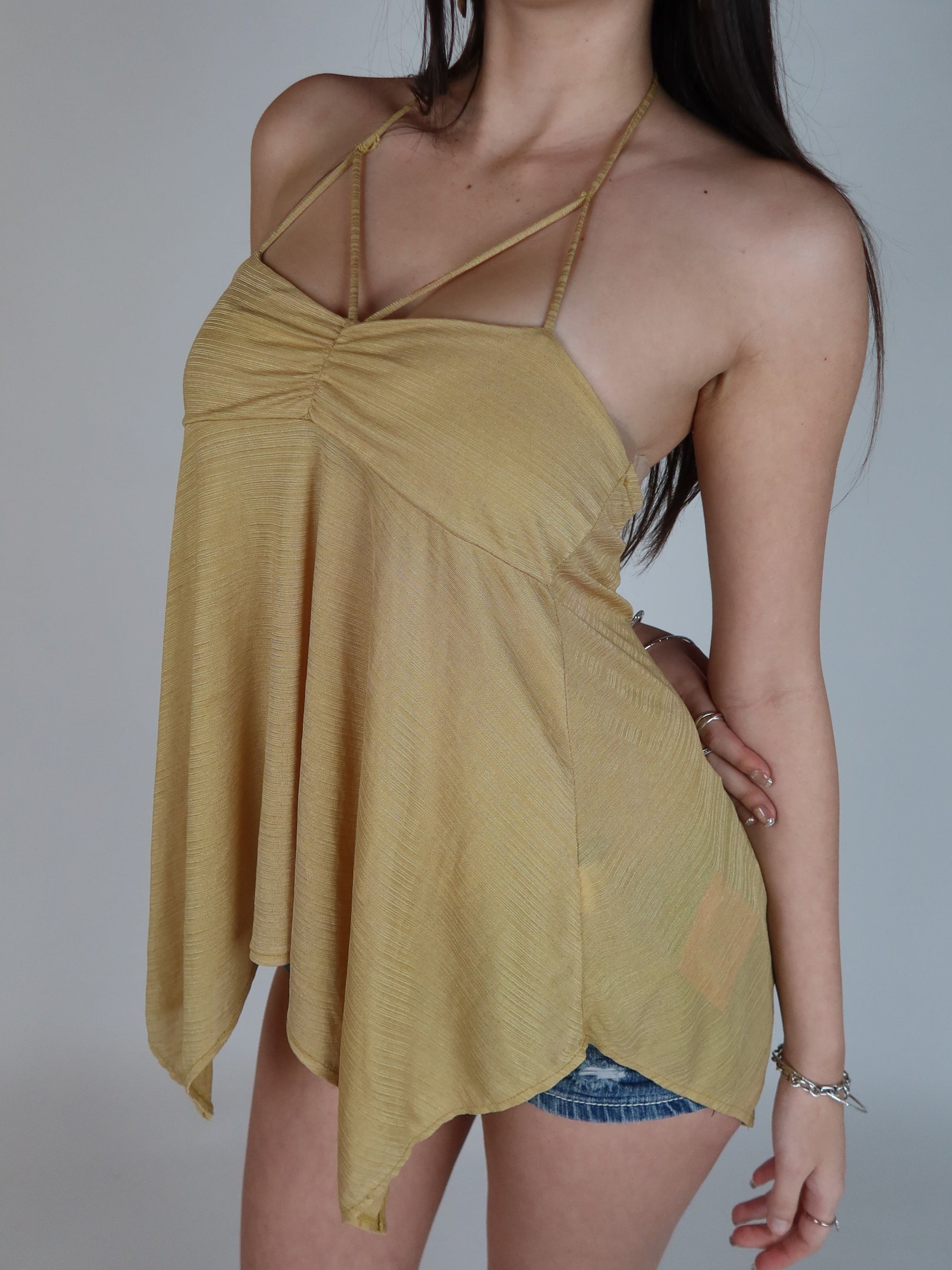 Y2K Babydoll Halter M