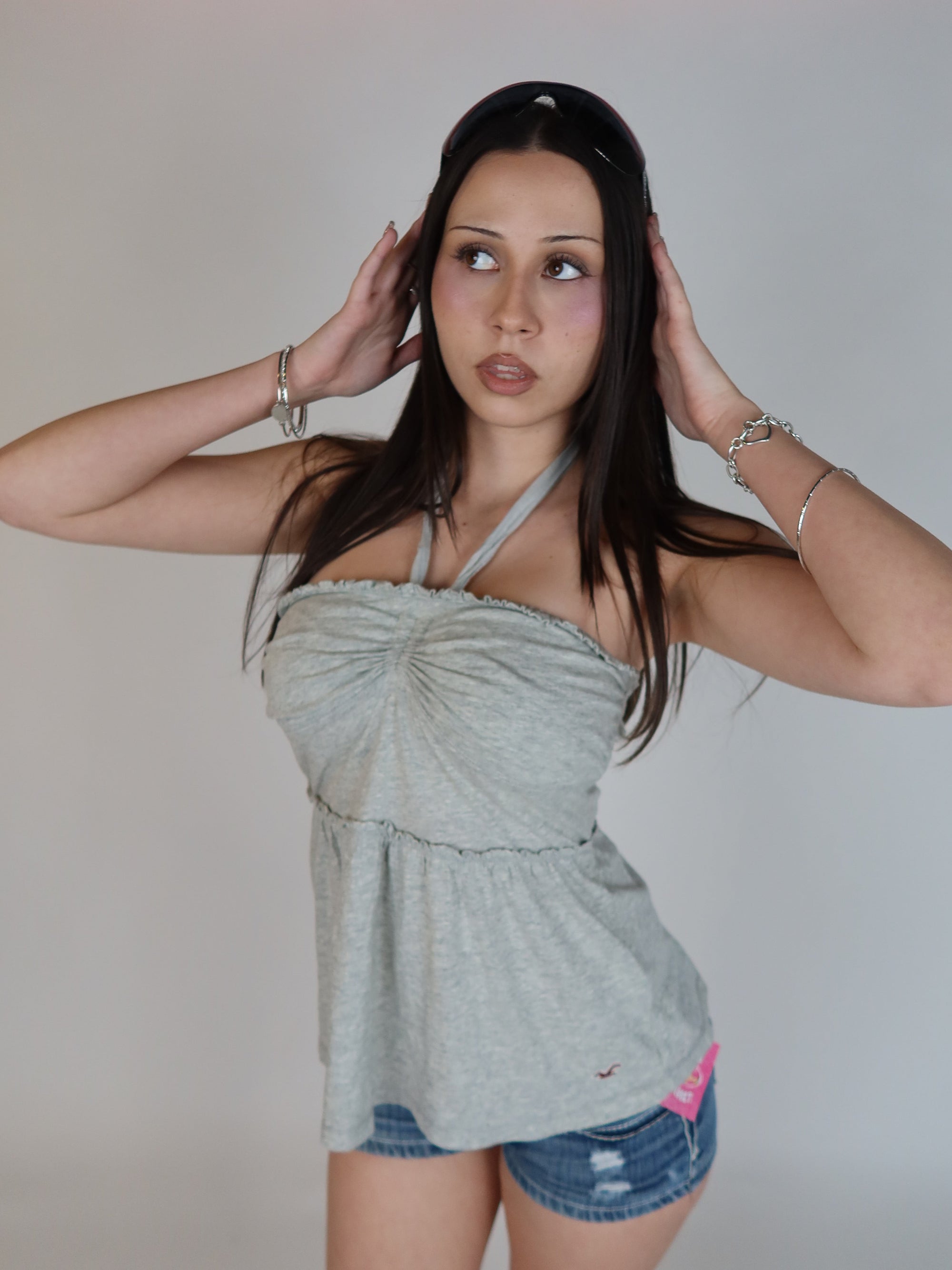 Vtg Hollister Babydoll Halter S/M